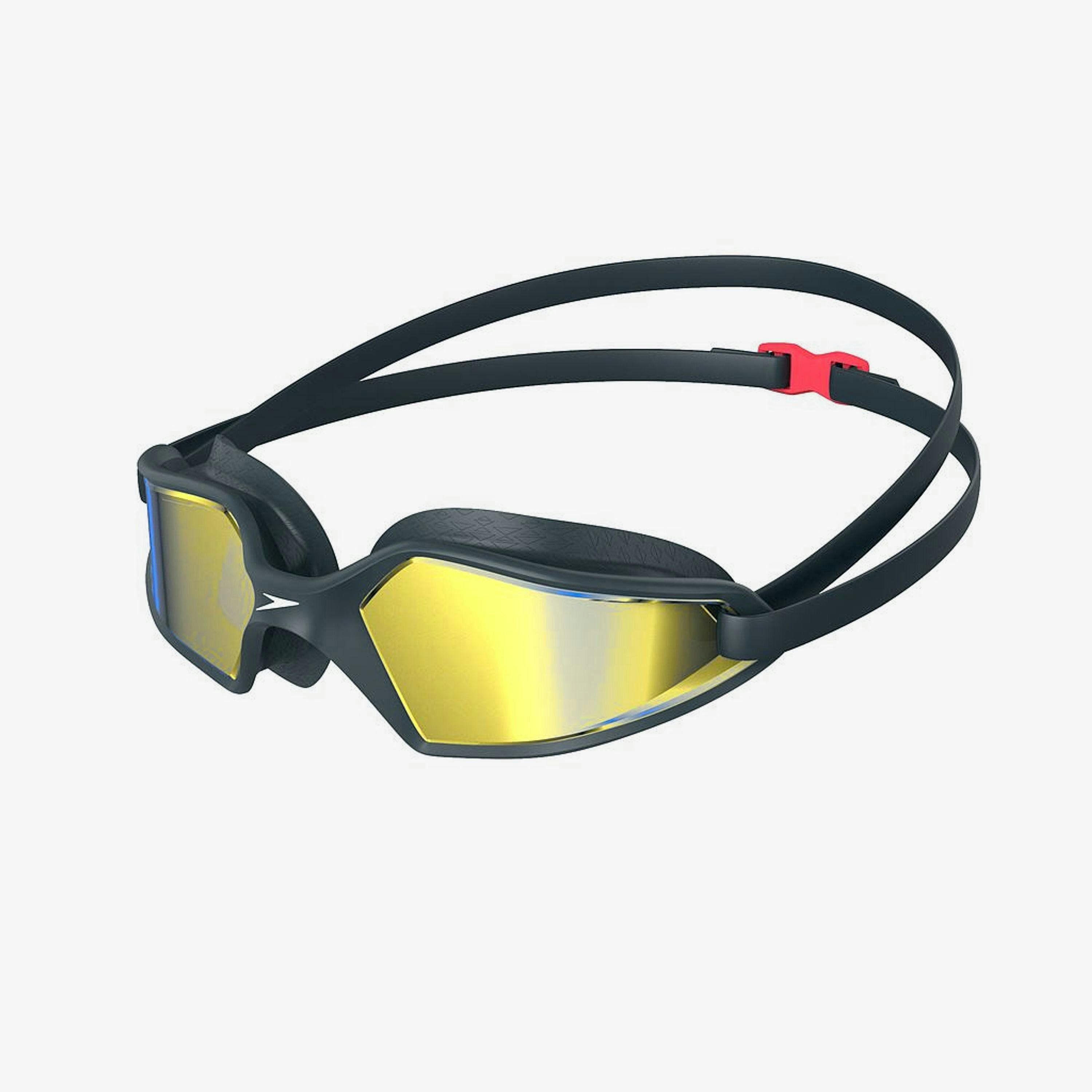 Speedo Unisex Adult Hydropulse Mirrored Swimming Goggles , view 1 of 3