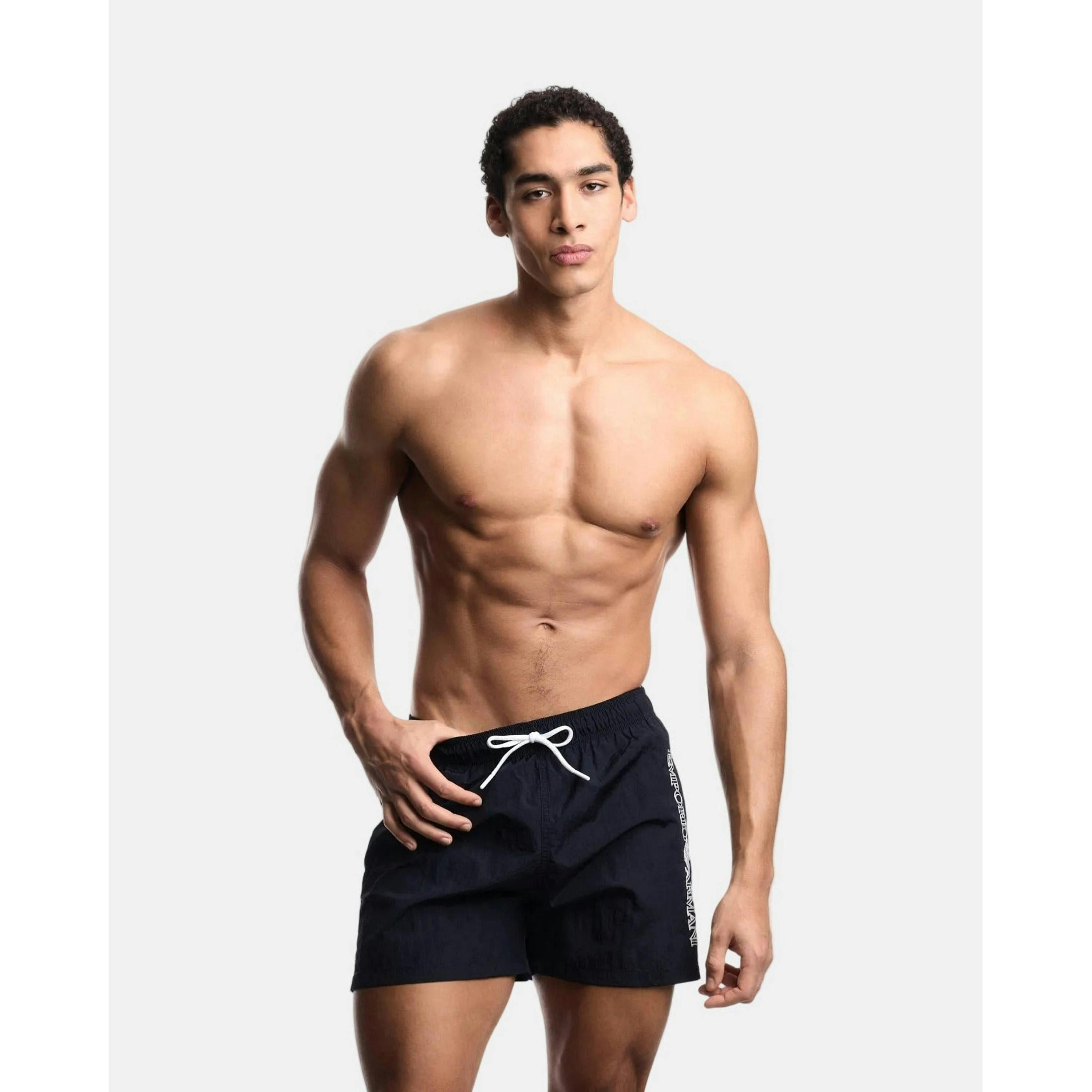 Emporio Armani Swimming Shorts  in Navy , view 1 of 2