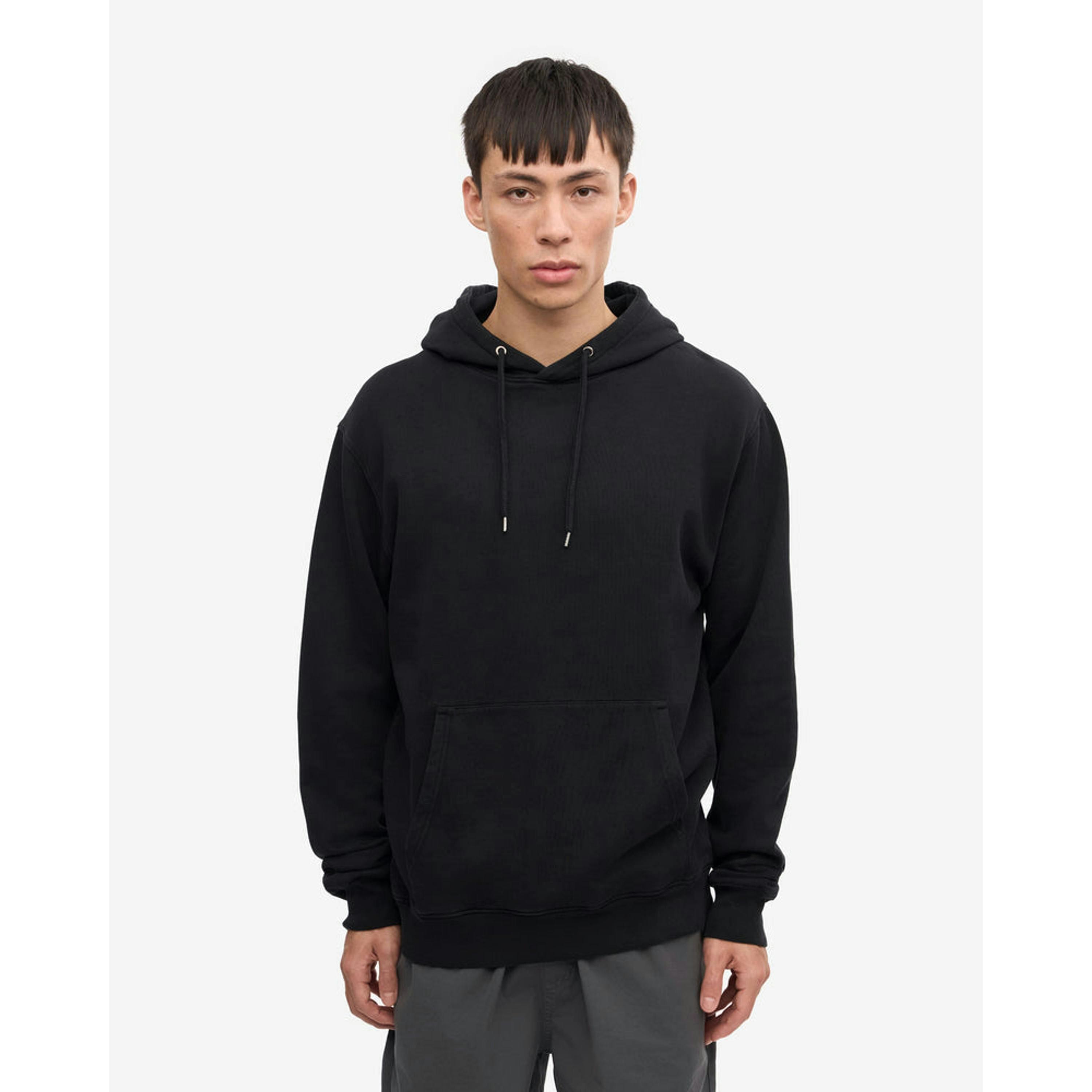 Colourful Standard Hoodie  in Black , view 1 of 5