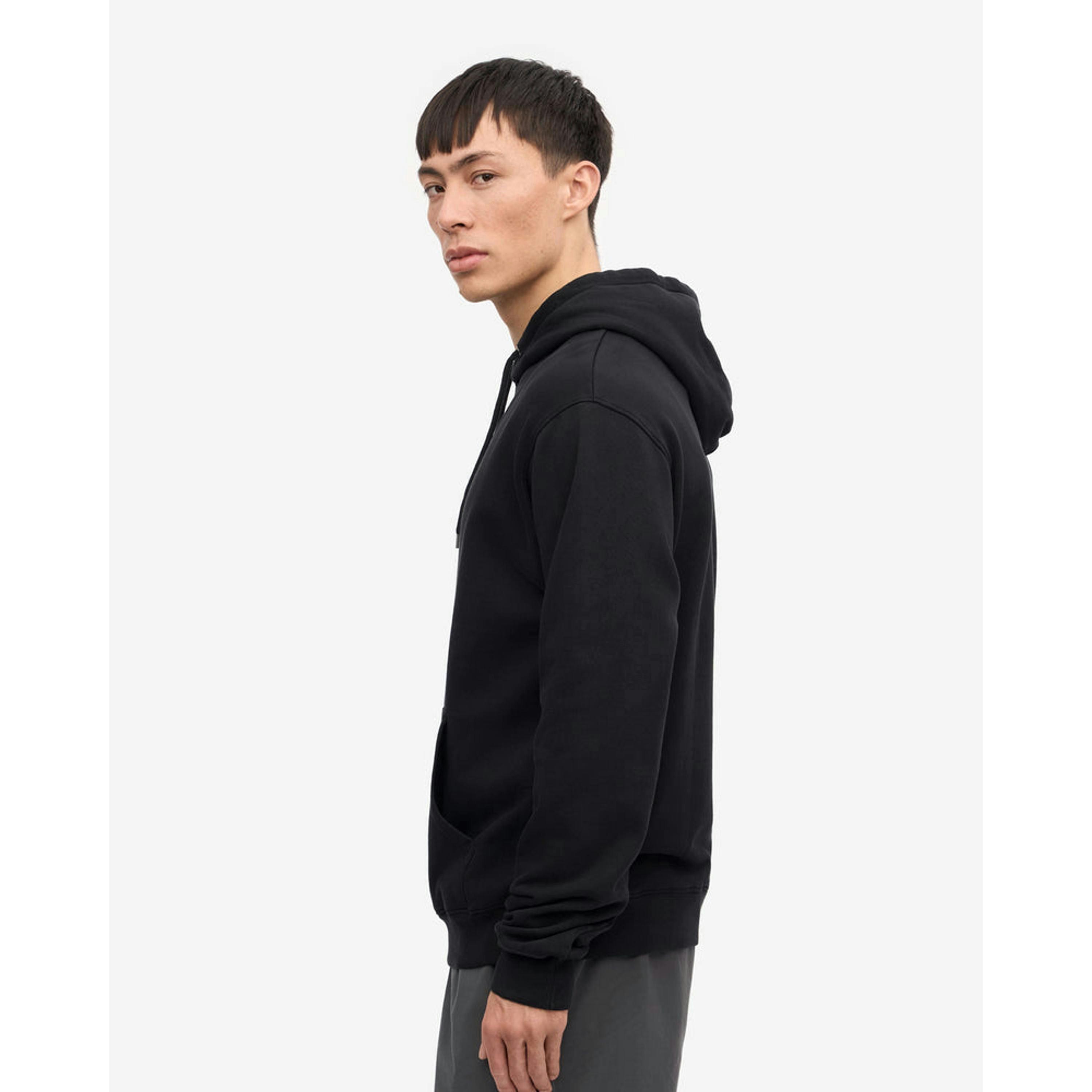 Colourful Standard Hoodie  in Black , view 3 of 5