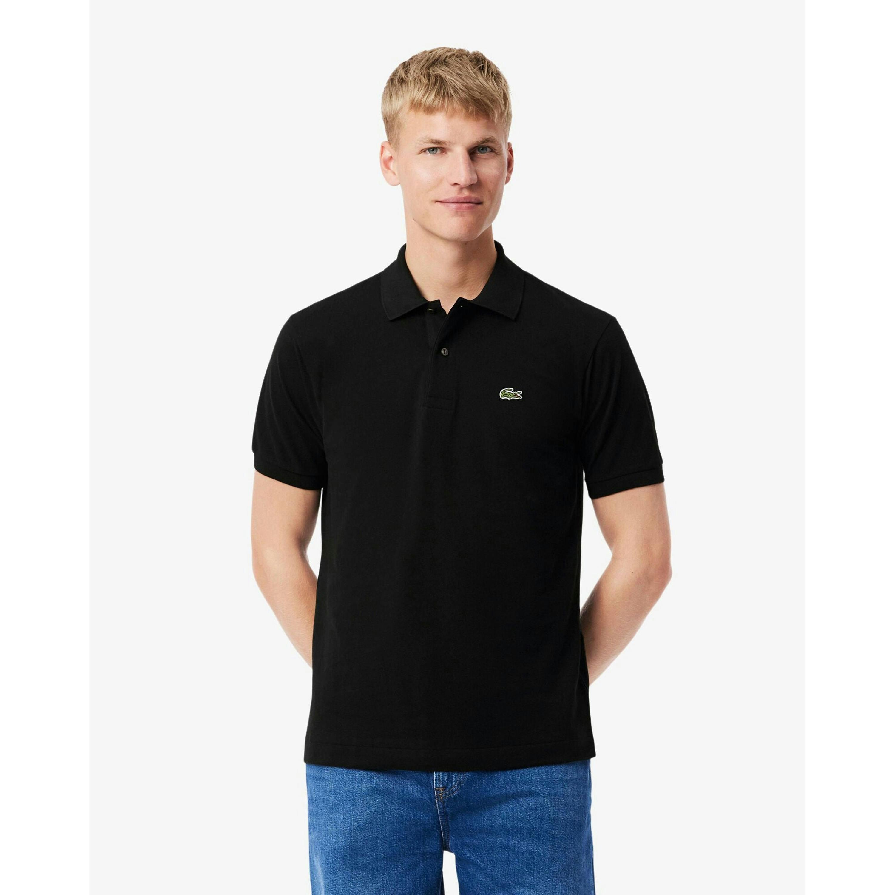 Lacoste Polo Shirt  in Black , view 1 of 6