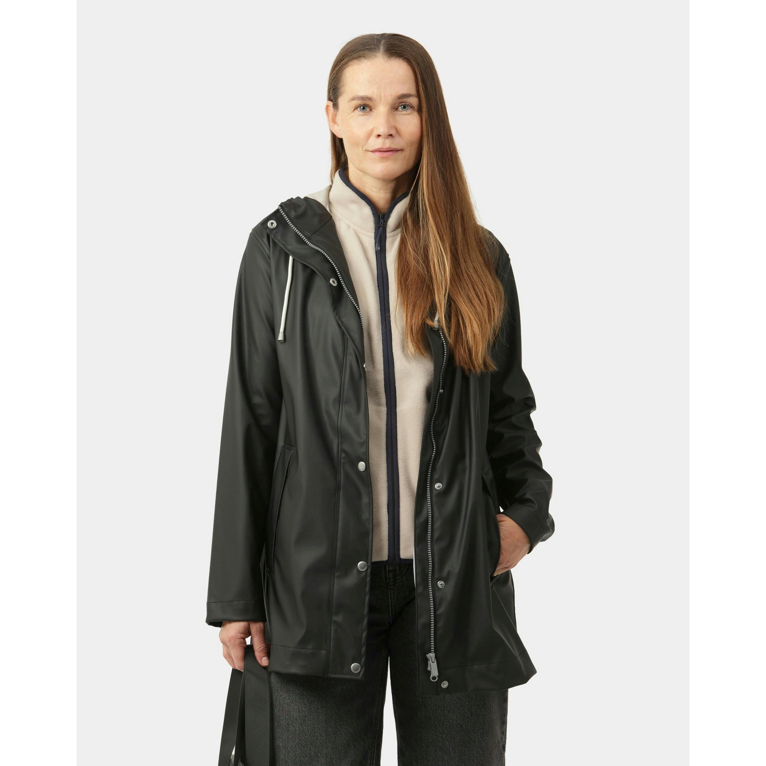 Isle Jacobsen Raincoat  in Black , view 1 of 6