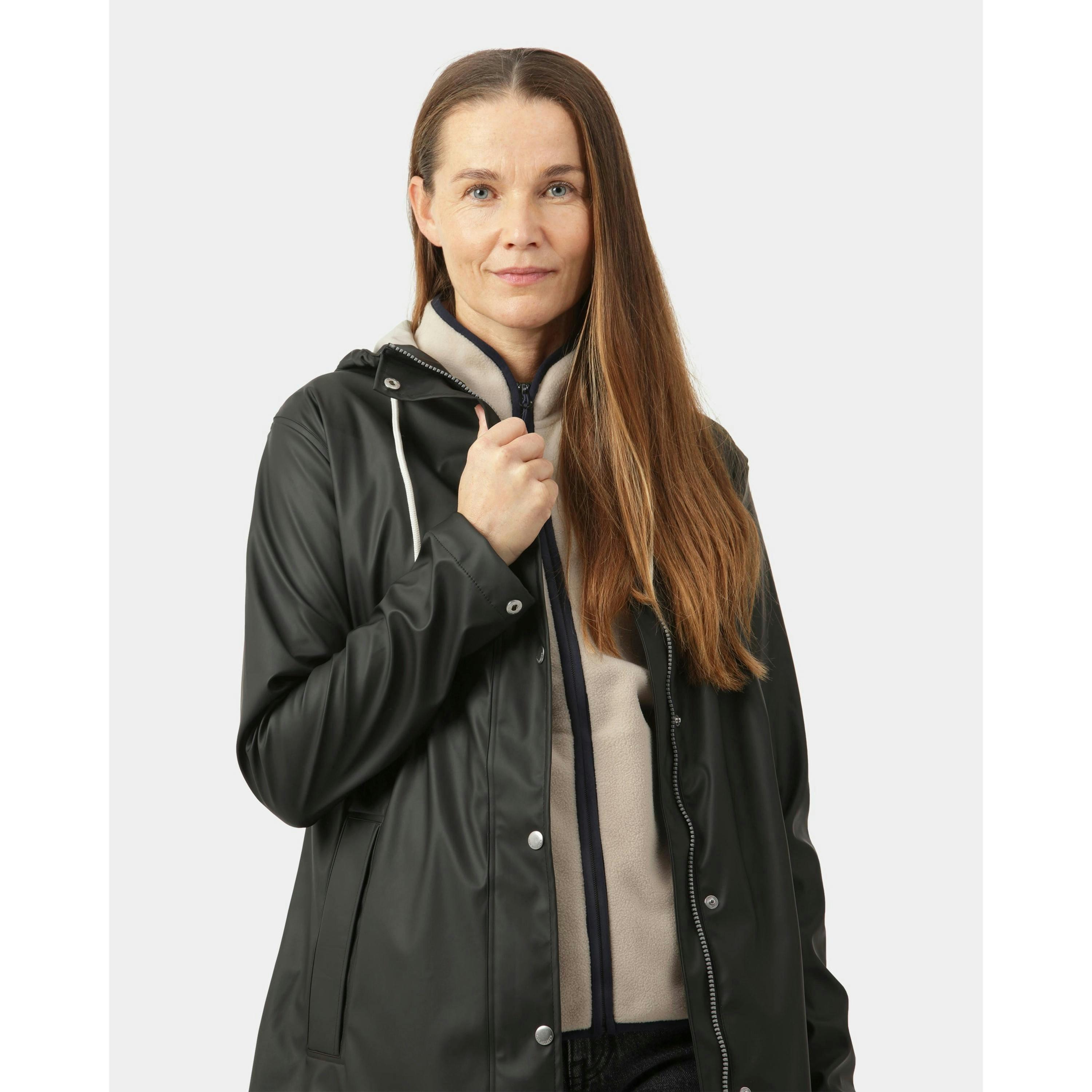 Isle Jacobsen Raincoat  in Black , view 2 of 6