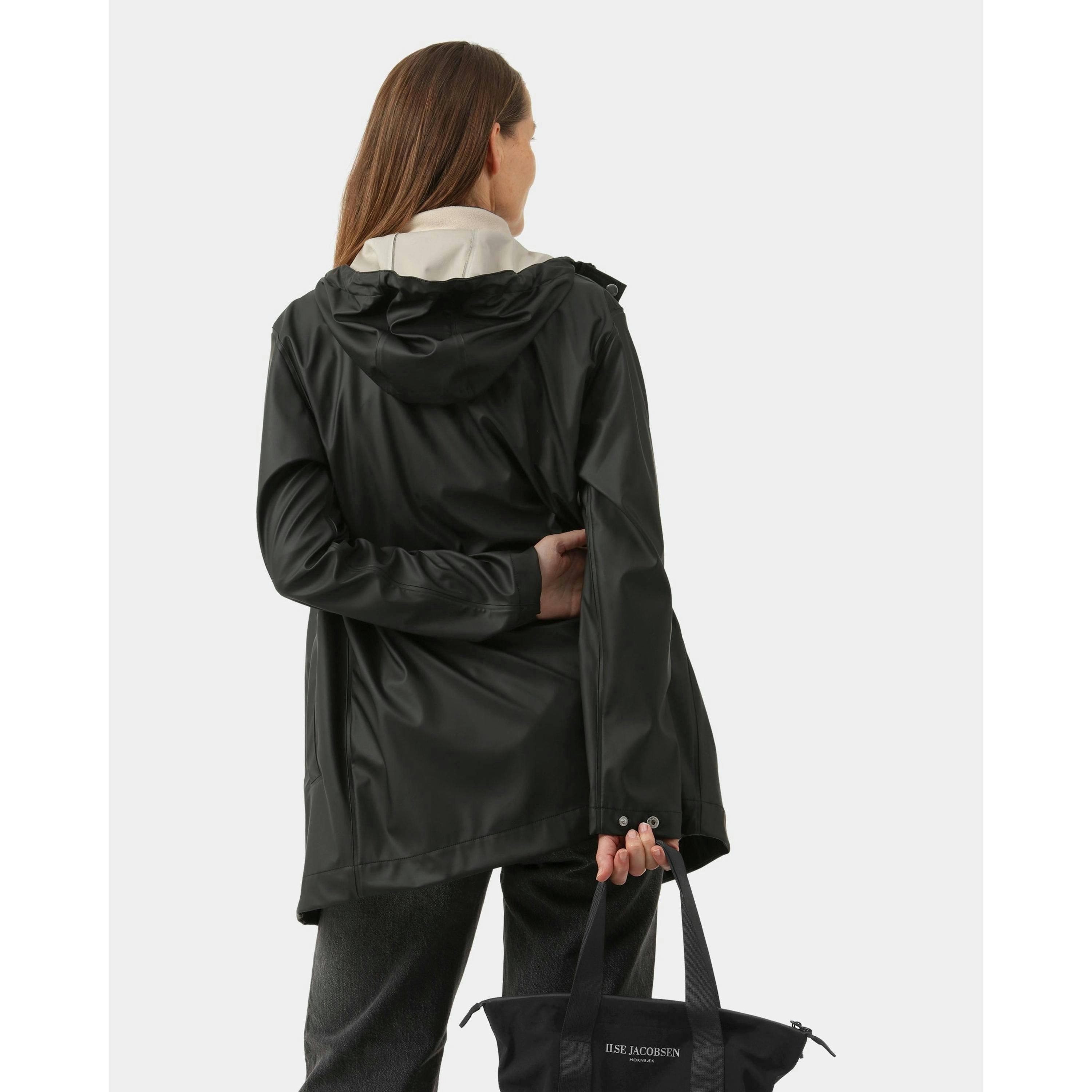 Isle Jacobsen Raincoat  in Black , view 5 of 6