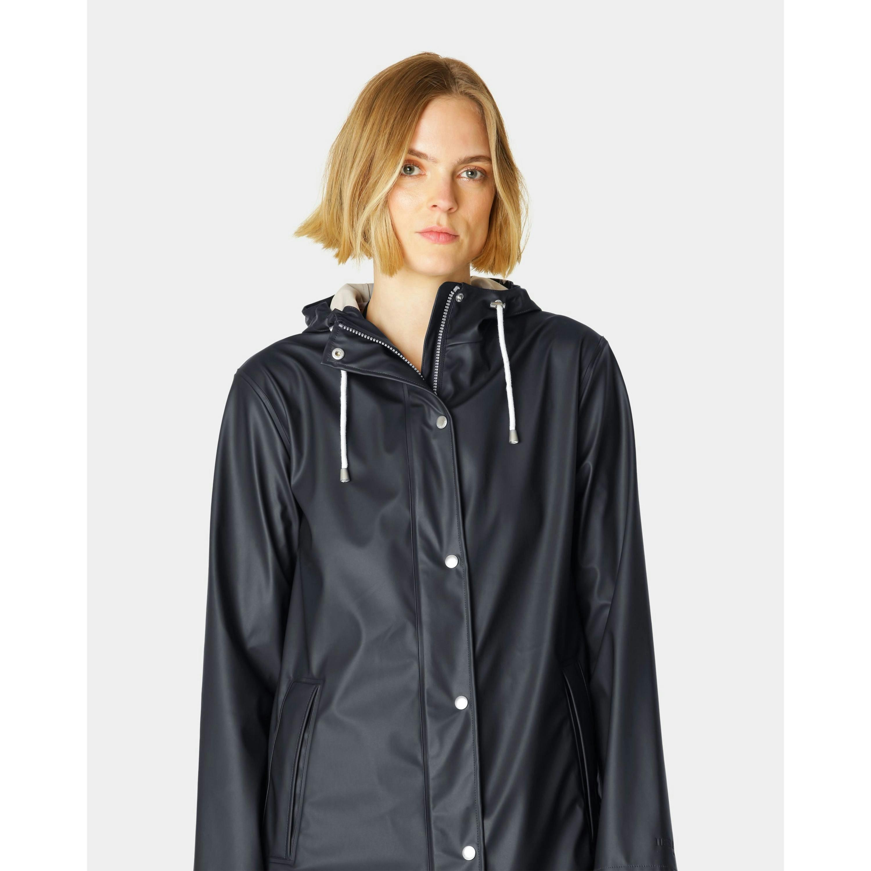 Isle Jacobsen Raincoat  in Grey , view 3 of 6