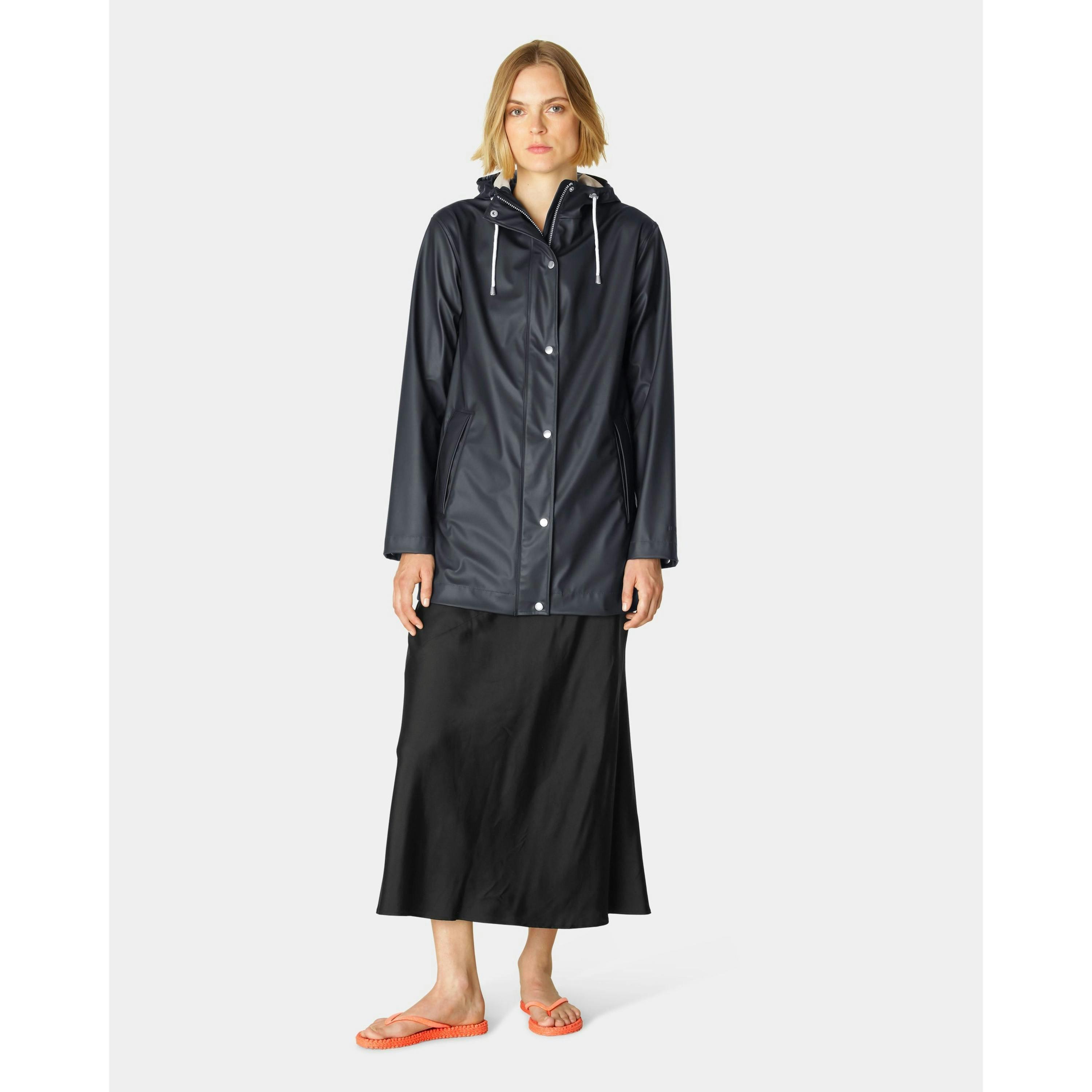 Isle Jacobsen Raincoat  in Grey , view 5 of 6
