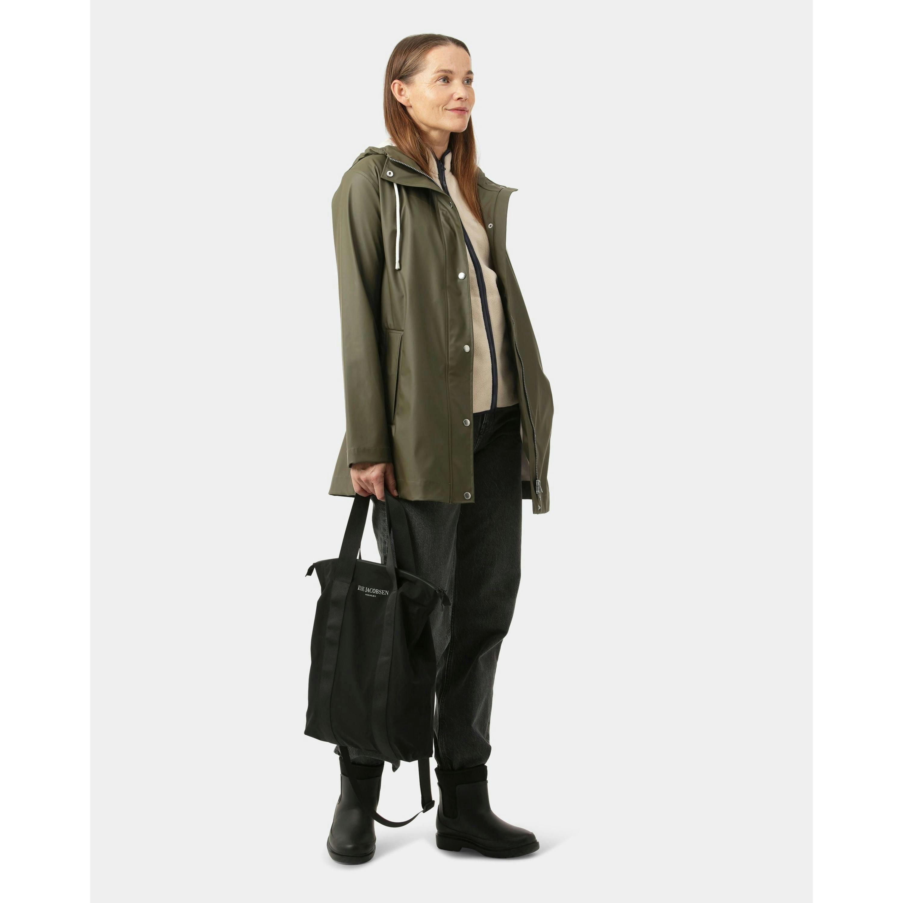 Isle Jacobsen Raincoat  in Green , view 5 of 6