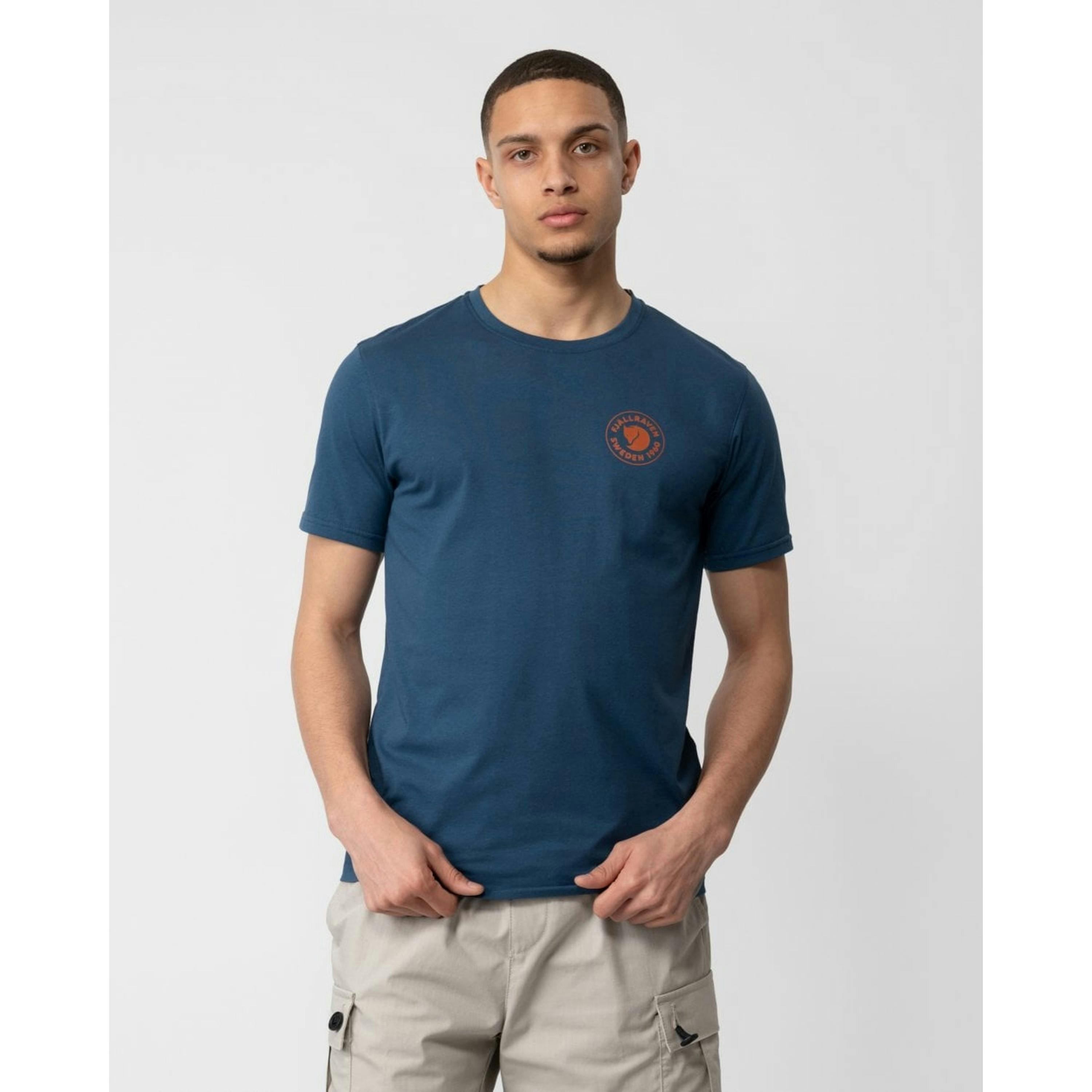 Fjallraven Logo T-Shirt  in Grey , view 1 of 4