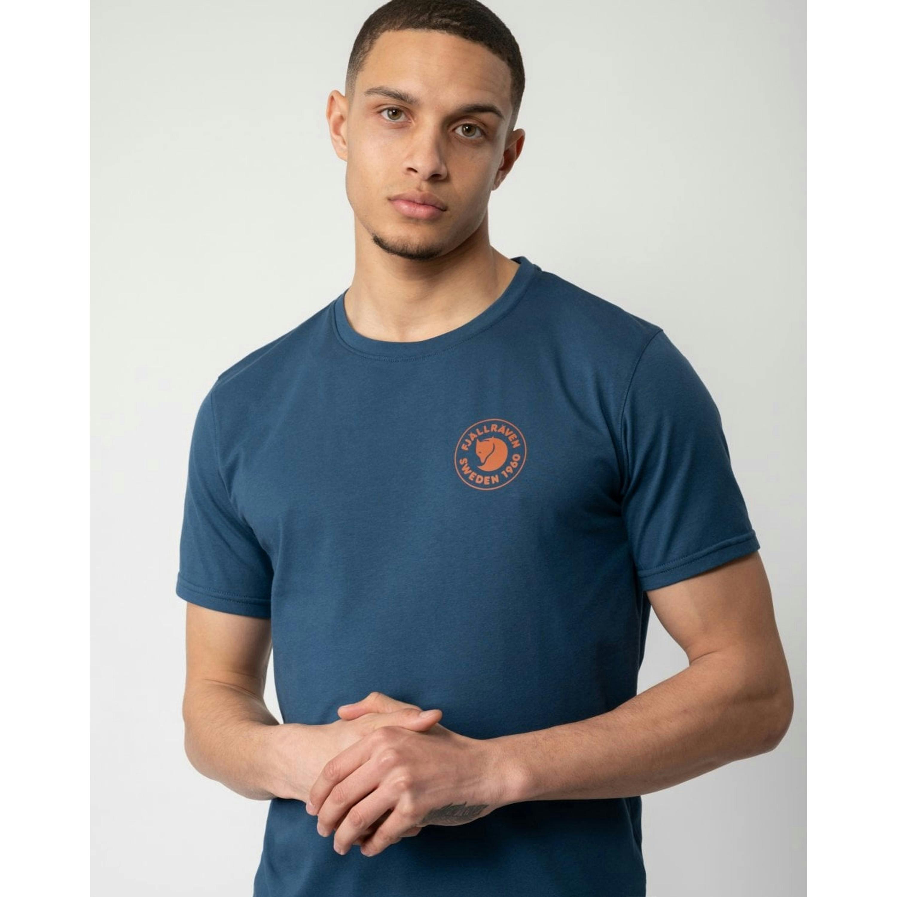 Fjallraven Logo T-Shirt  in Grey , view 2 of 4