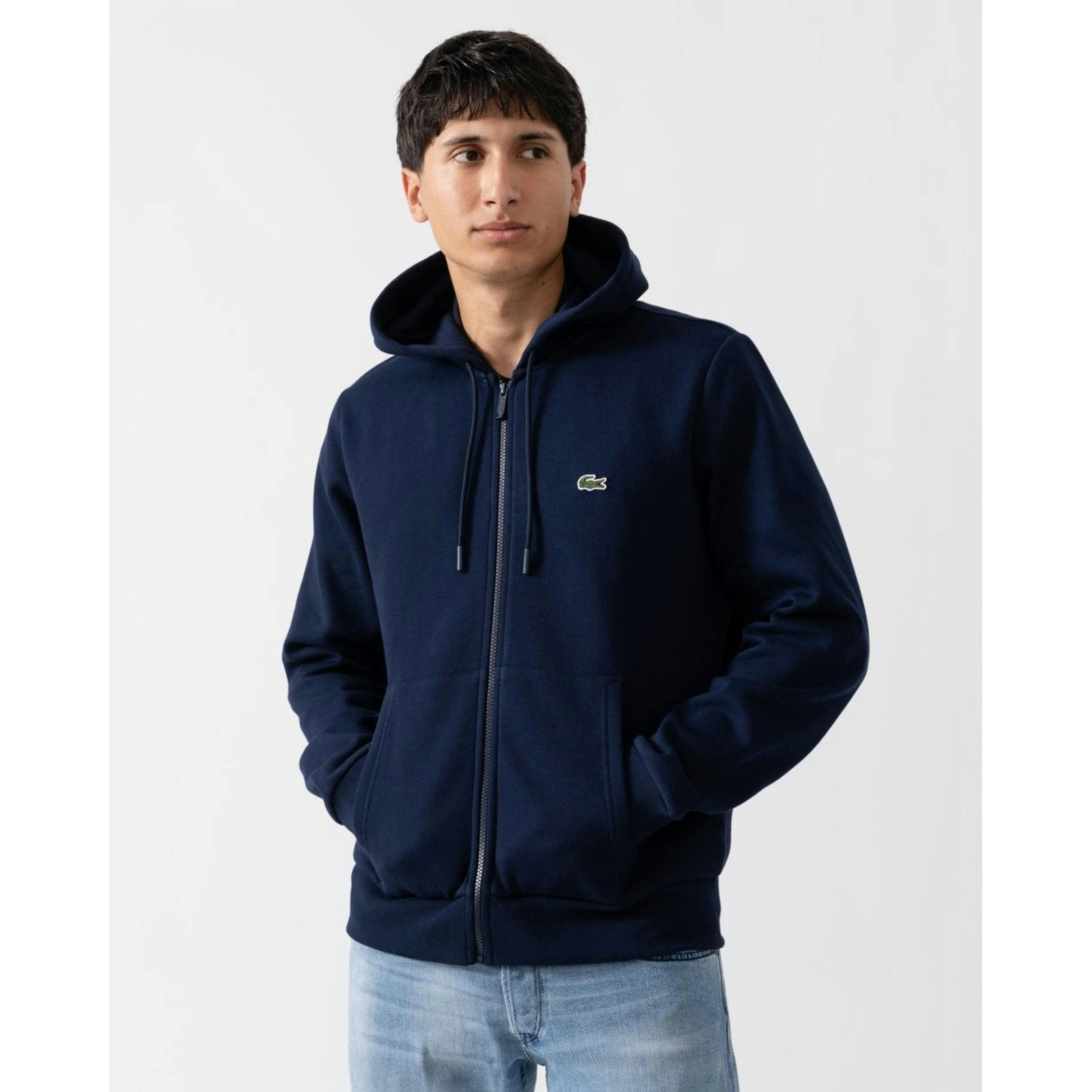 Lacoste Hoodie  in Blue , view 1 of 4