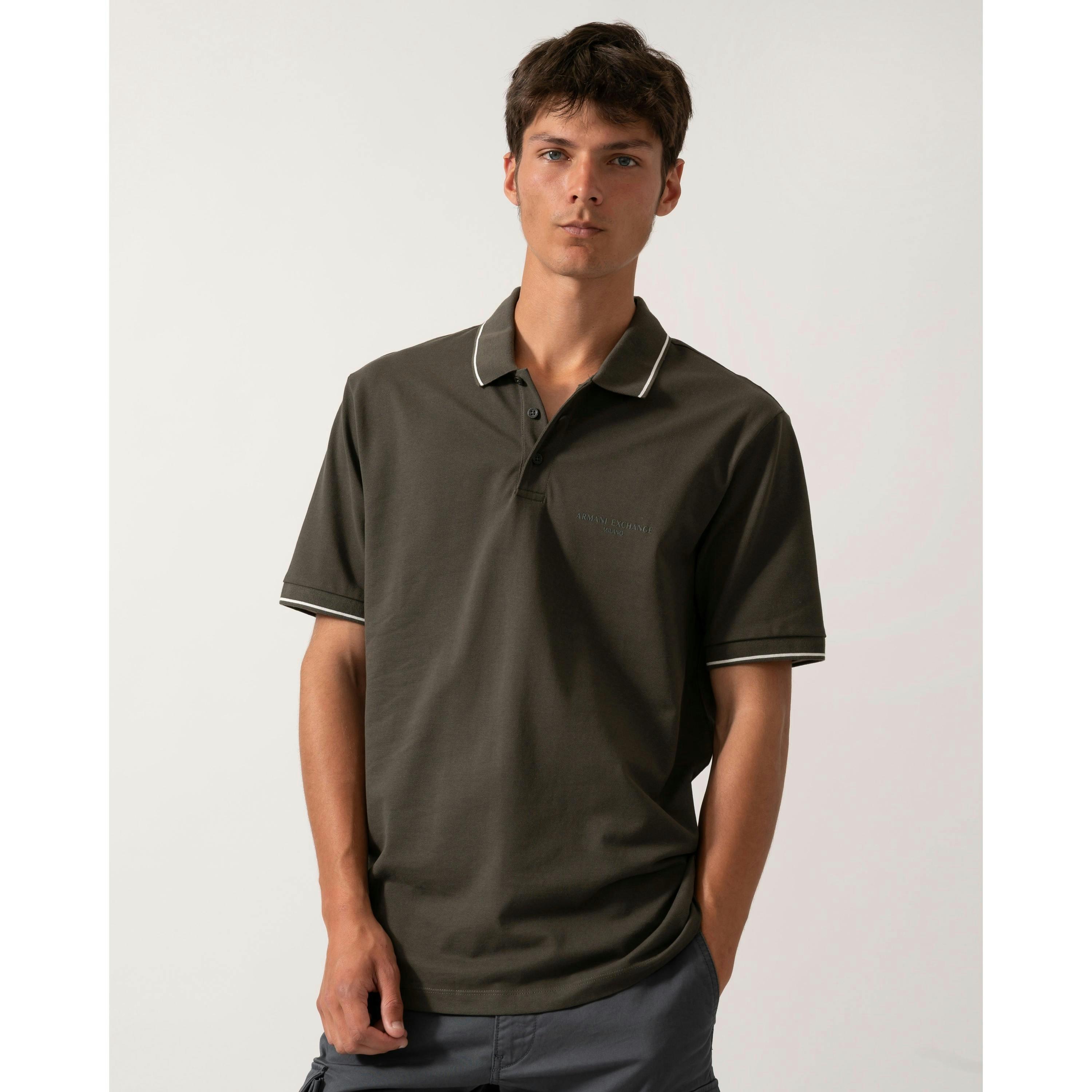 Armani Exchange Polo Shirt  in Green , view 1 of 4