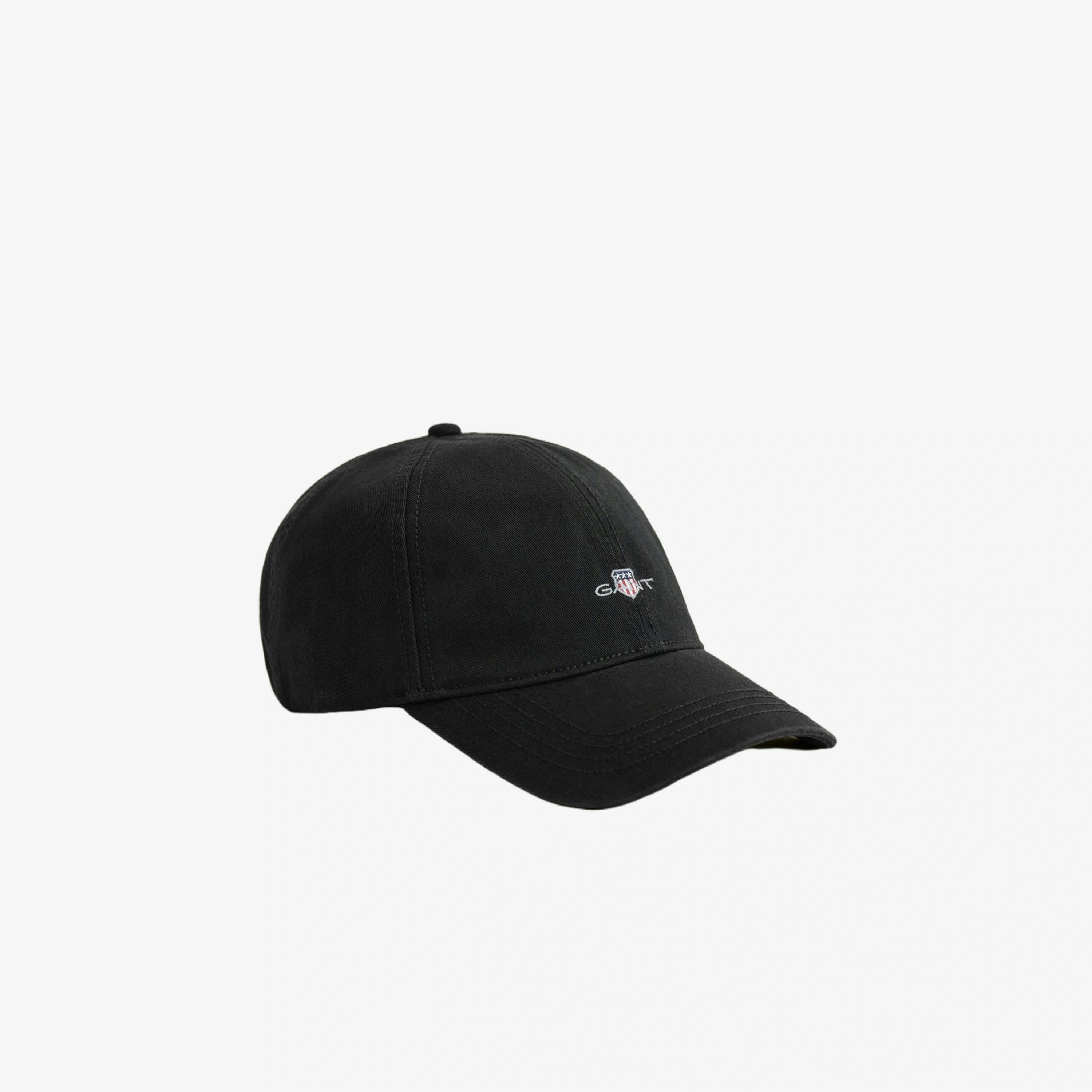 GANT Shield Logo Caps  in Black , view 1 of 2