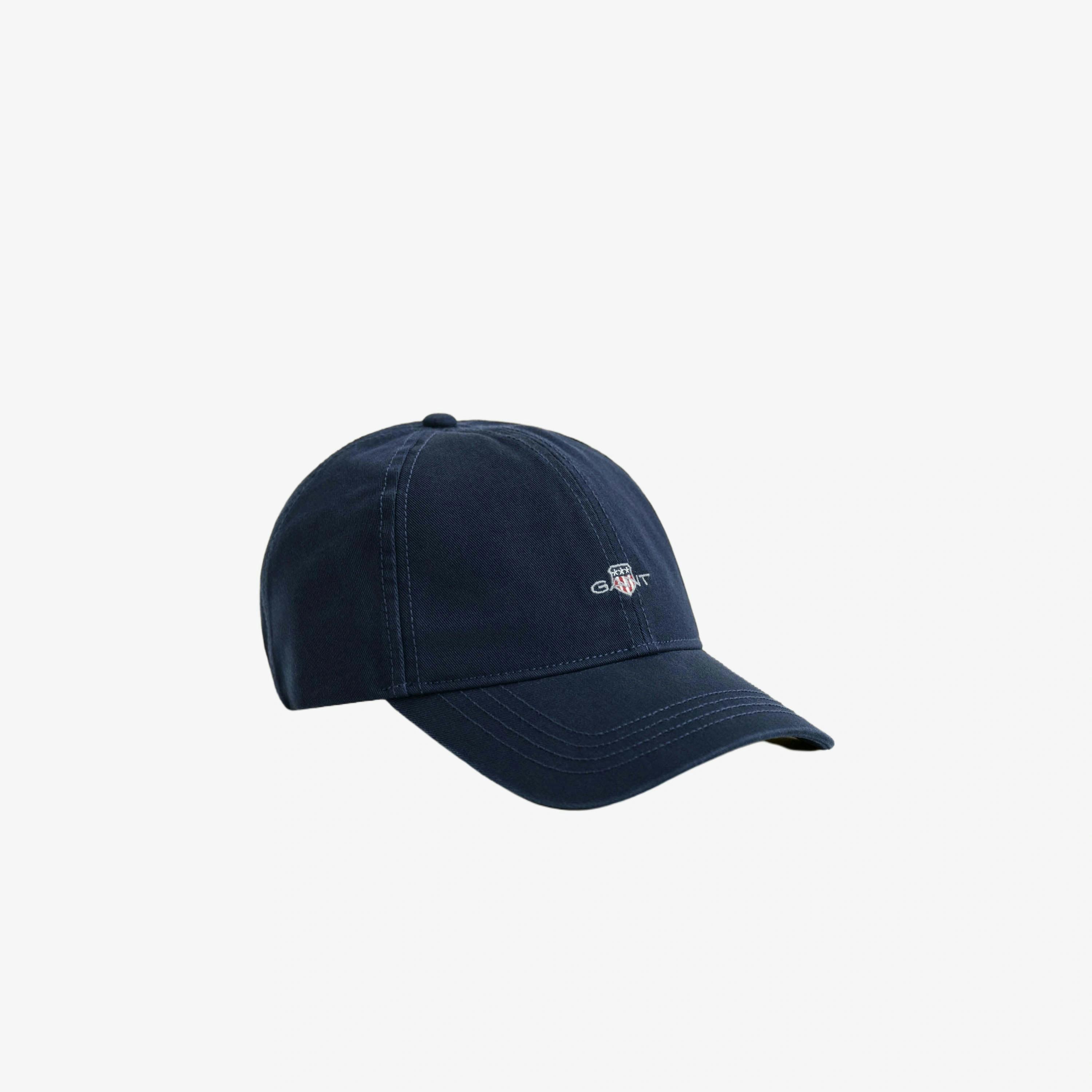 GANT Shield Logo Caps  in Navy , view 1 of 2