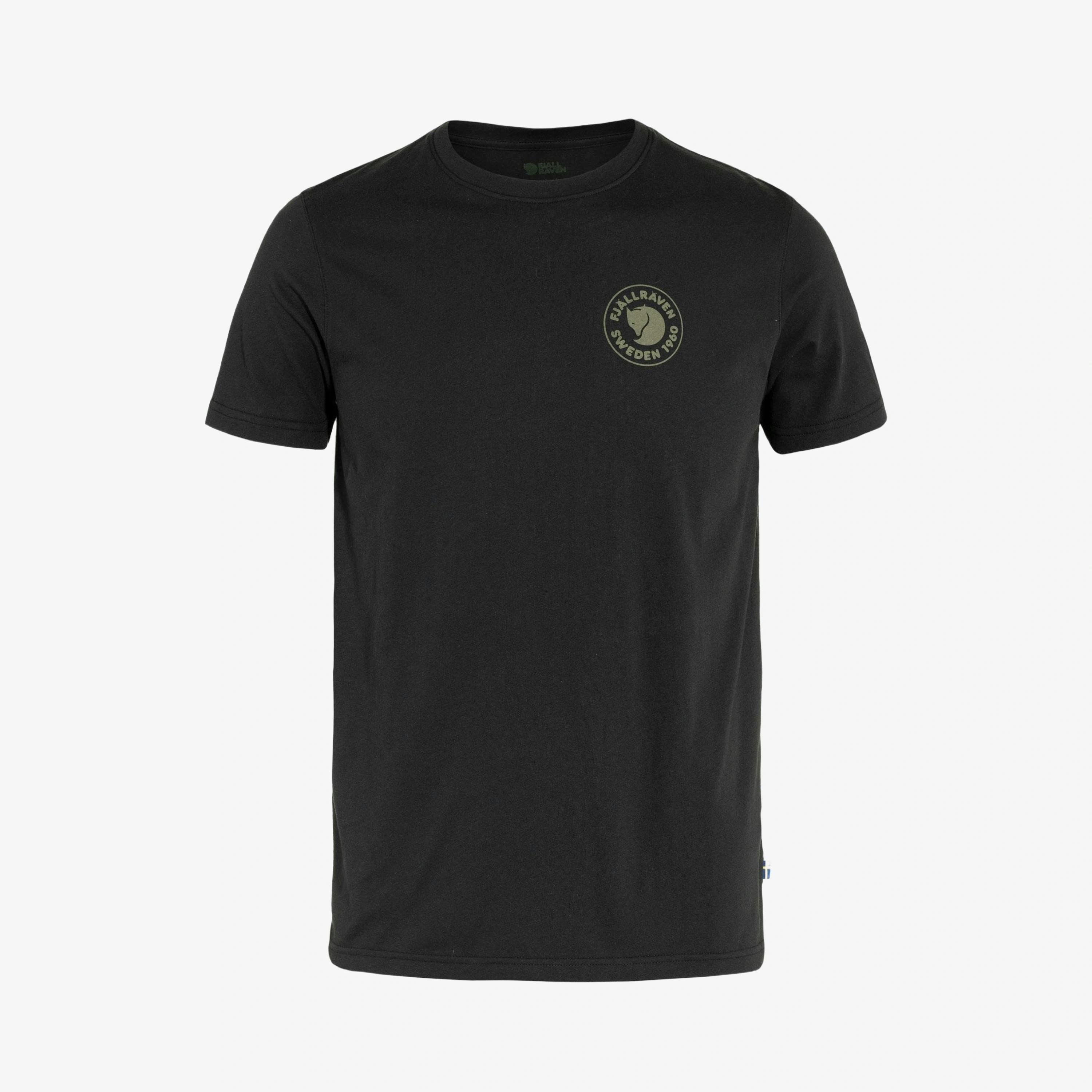 Fjallraven Logo T-Shirt  in Black , view 4 of 6
