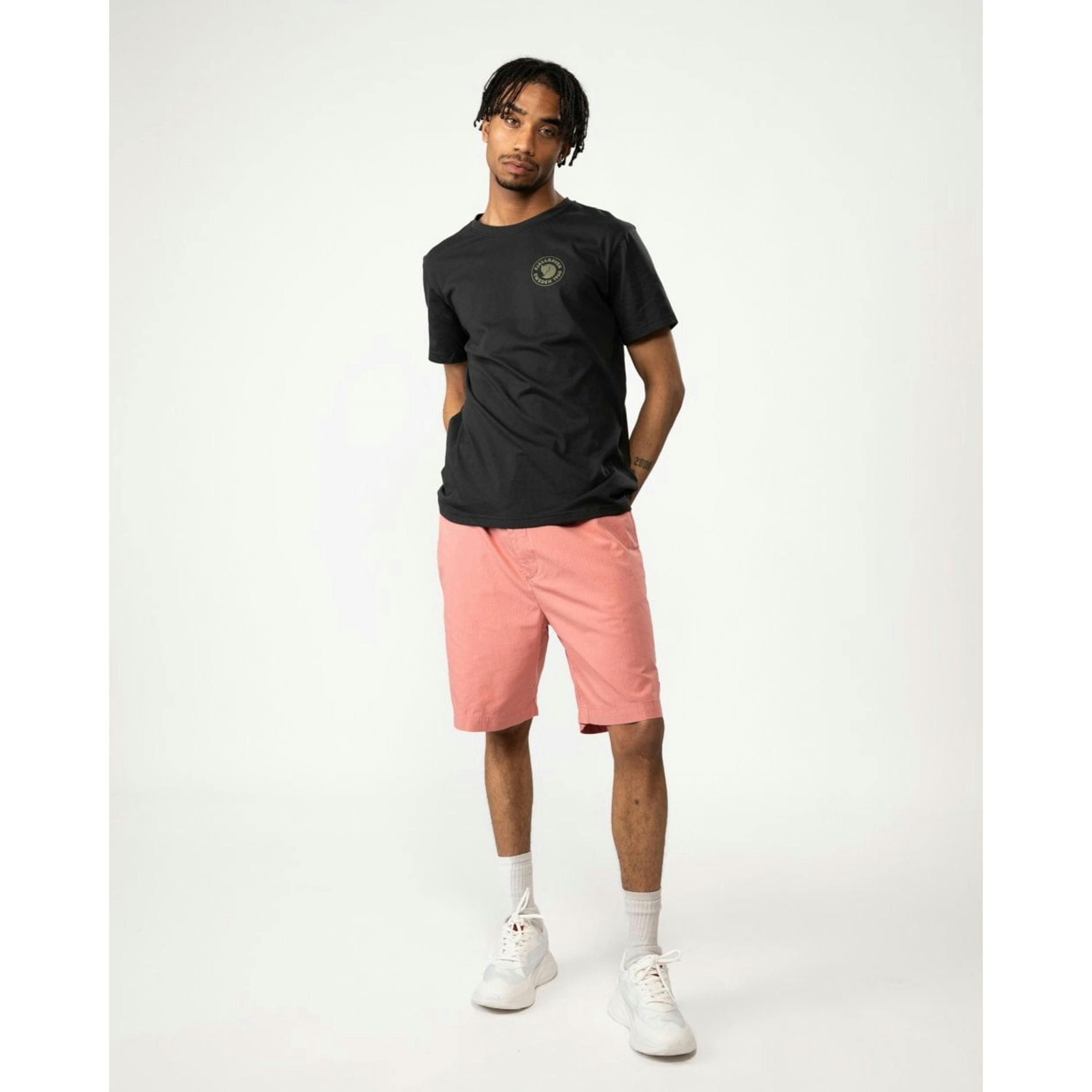 Fjallraven Logo T-Shirt  in Black , view 5 of 6