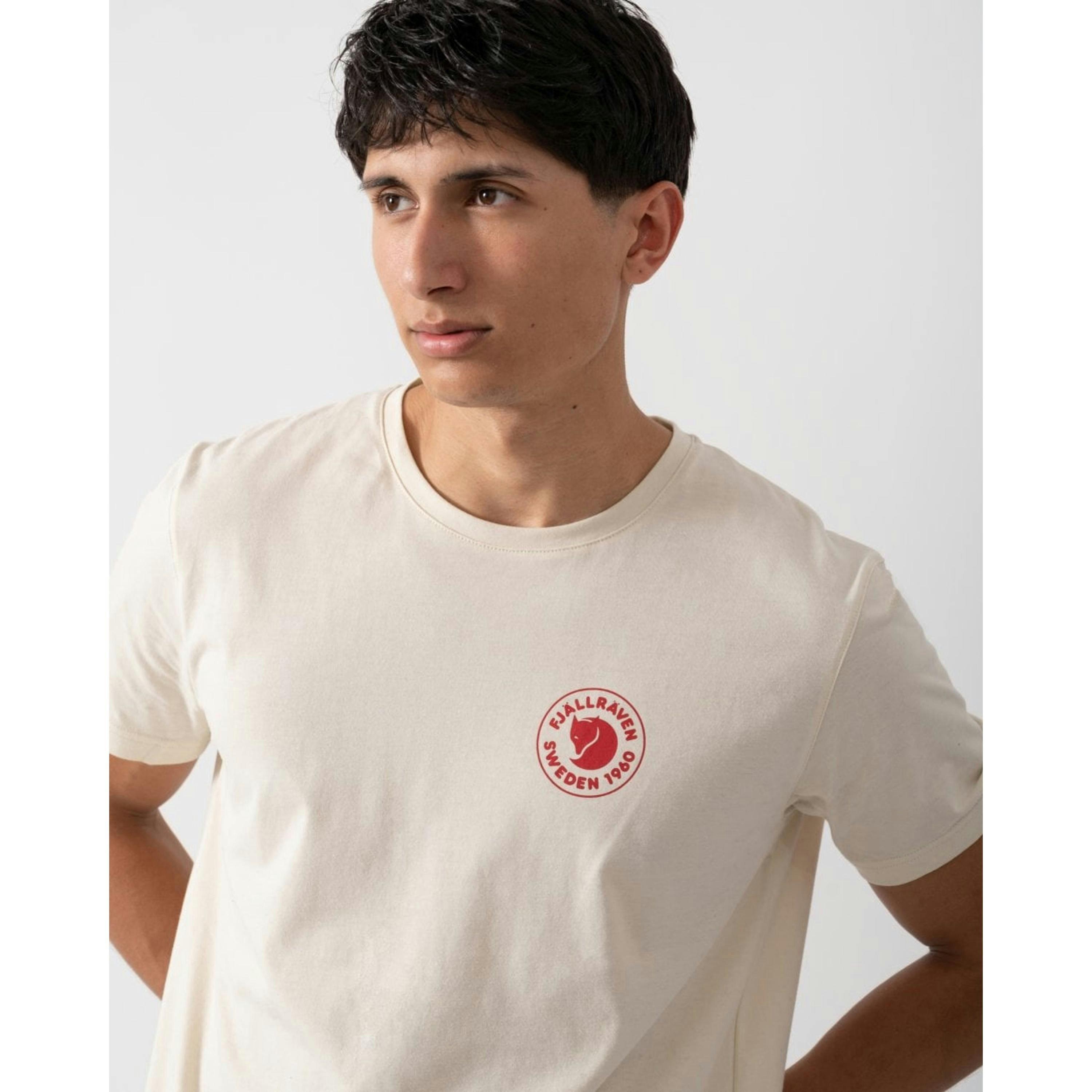 Fjallraven Logo T-Shirt  in Grey , view 3 of 4