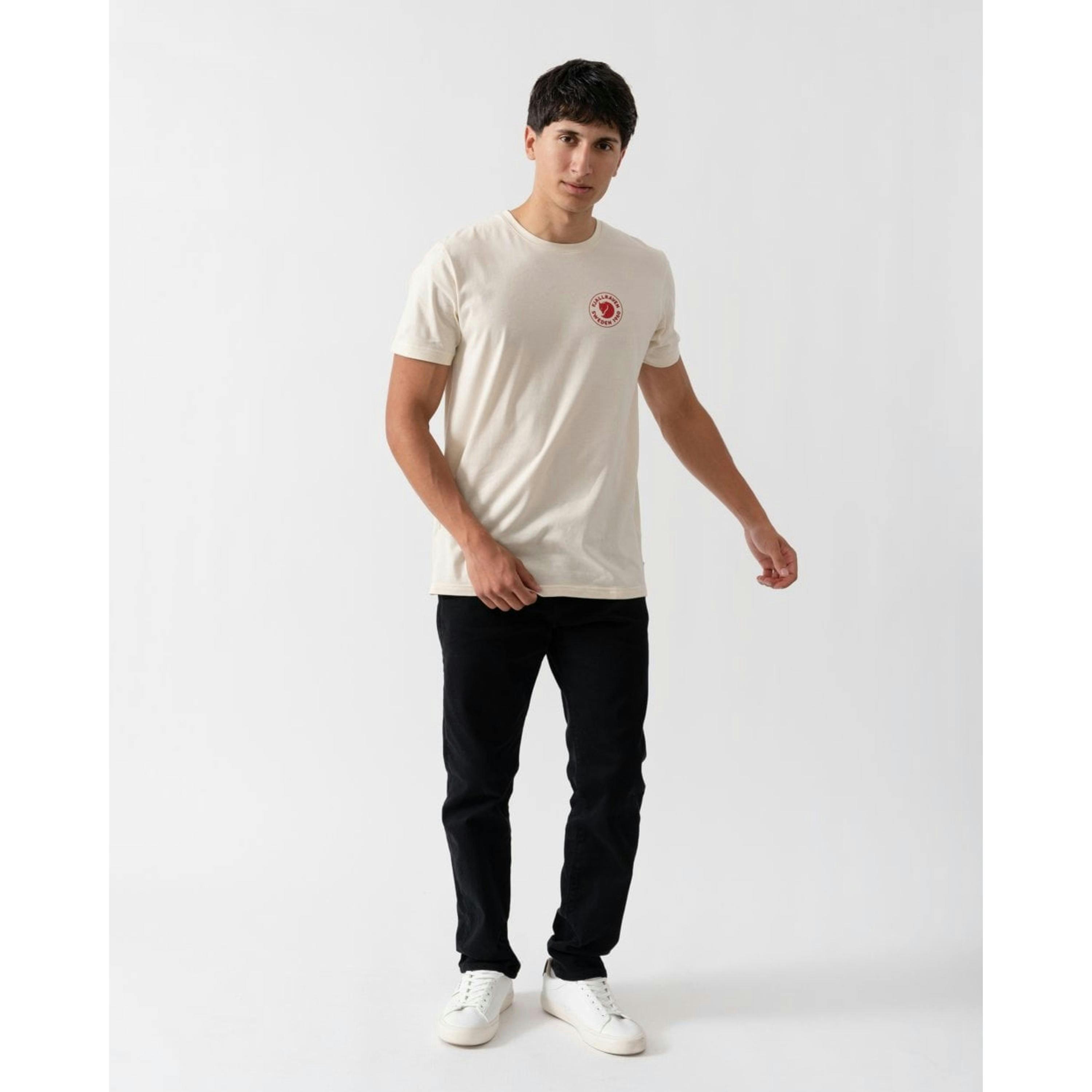 Fjallraven Logo T-Shirt  in Grey , view 4 of 4