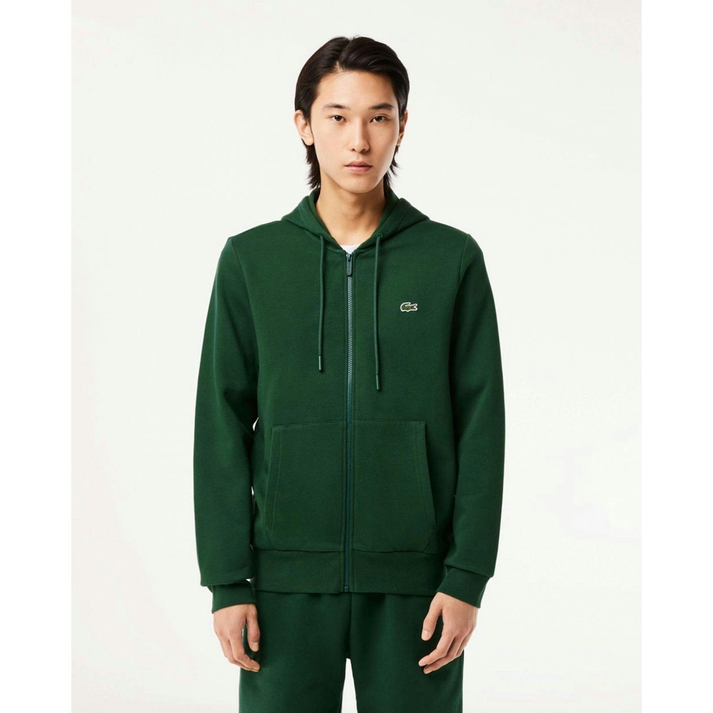 Lacoste Hoodie  in Green , view 1 of 5