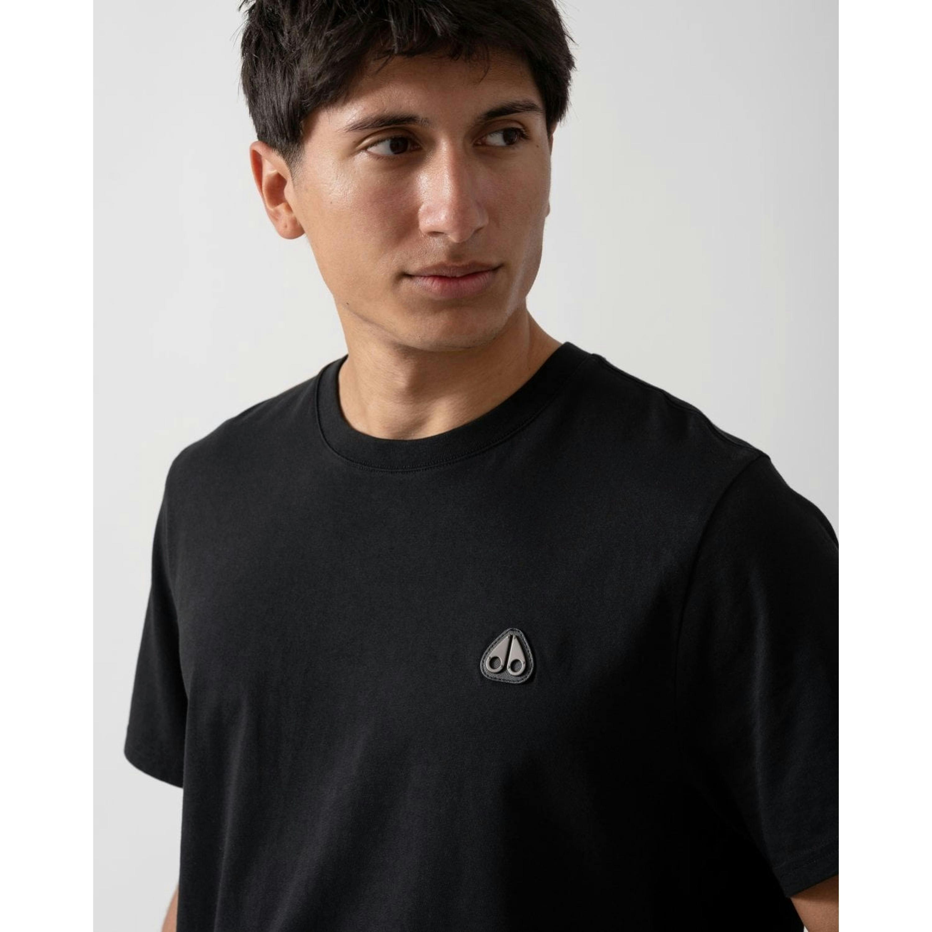 Moose Knuckles T-Shirt  in Black , view 3 of 4
