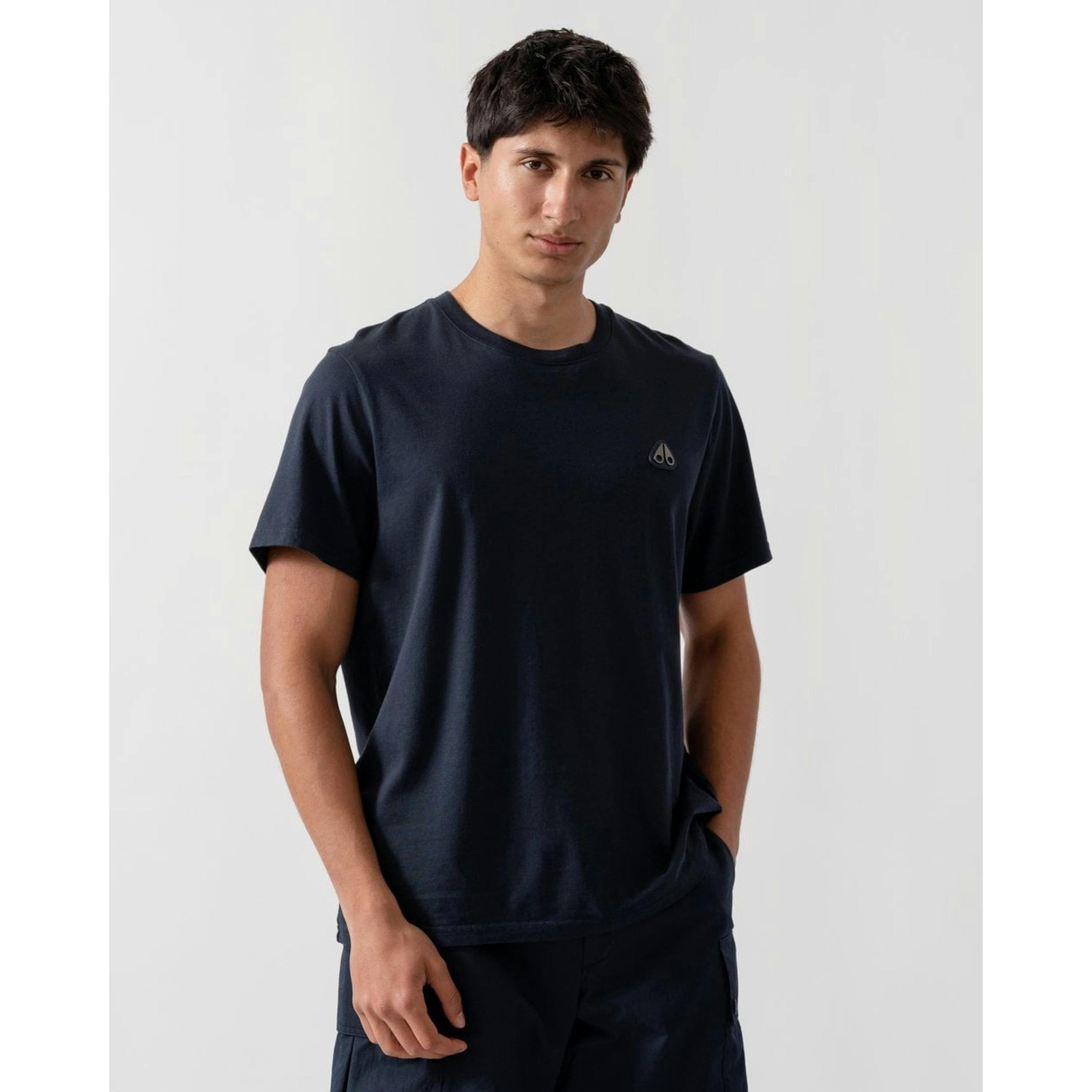 Moose Knuckles T-Shirt  in Blue , view 1 of 4