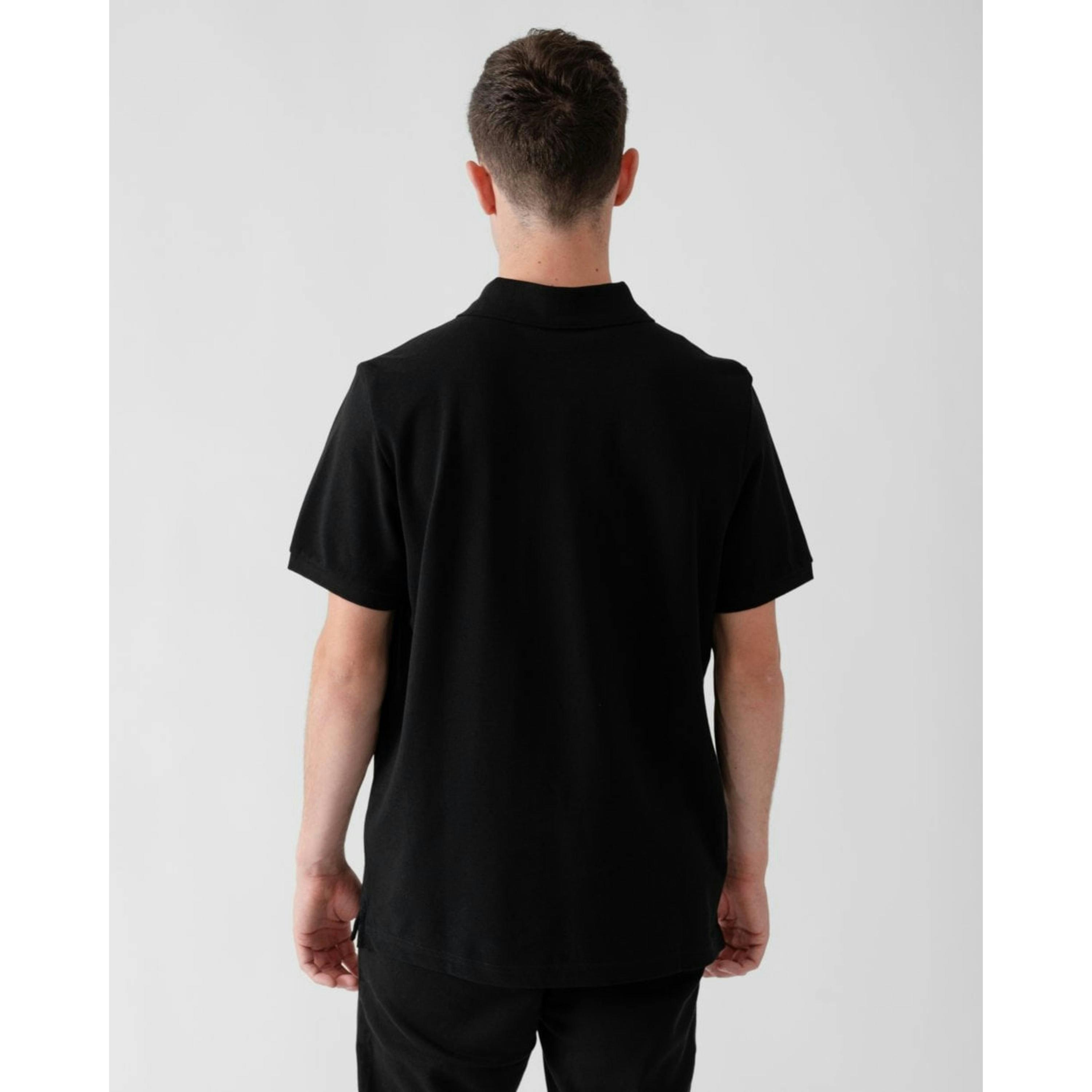 Moose Knuckles Polo Shirt  in Black , view 2 of 4