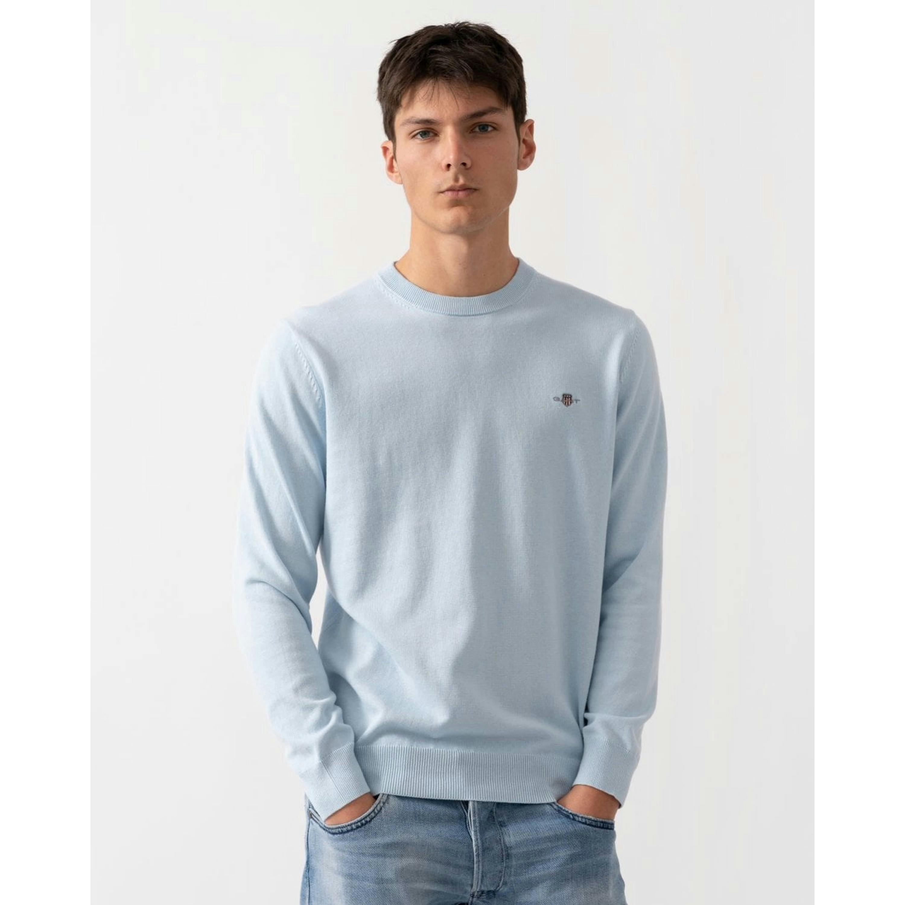 GANT Crew Neck Jumper  in Blue , view 1 of 4