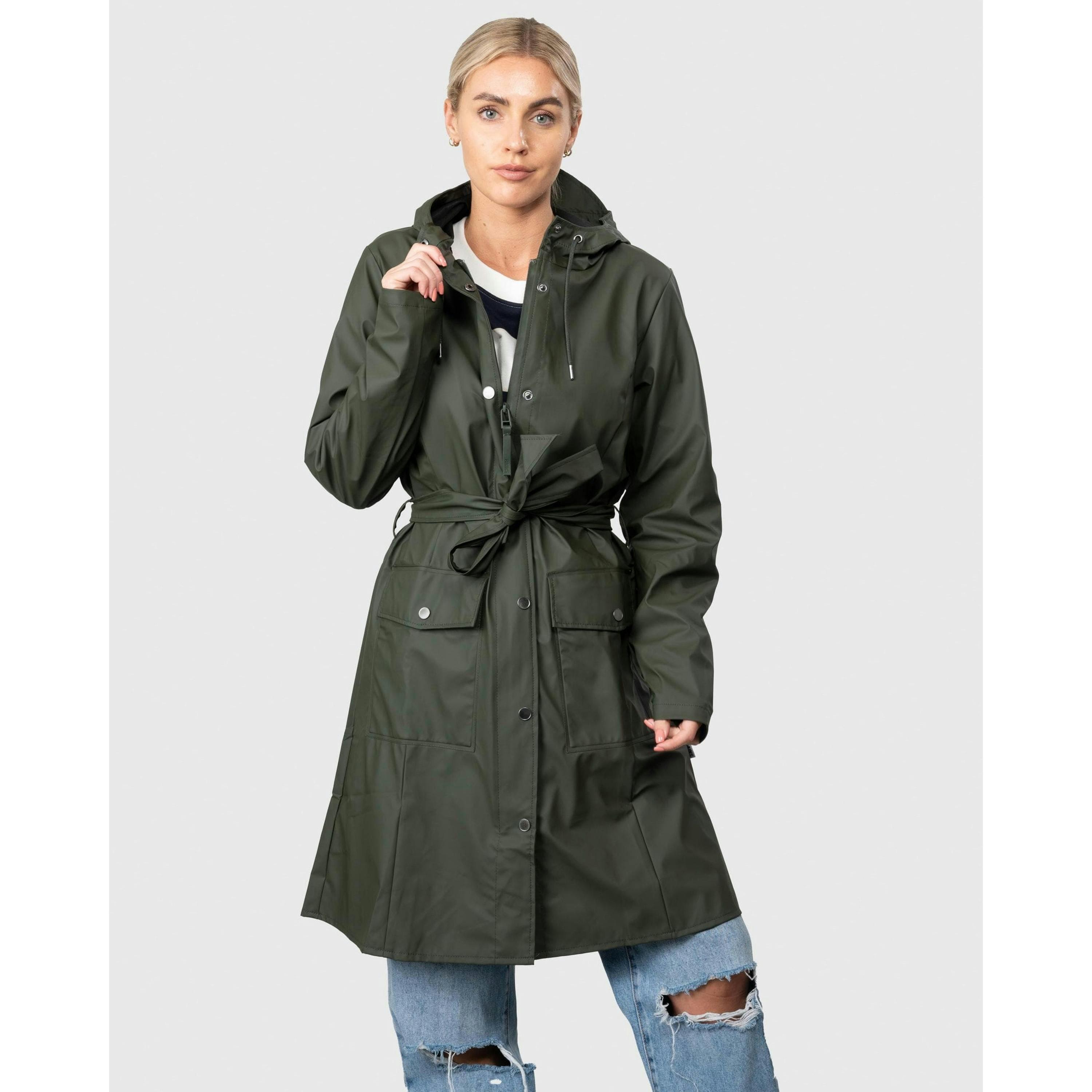 Rains Jackets  in Green , view 1 of 4