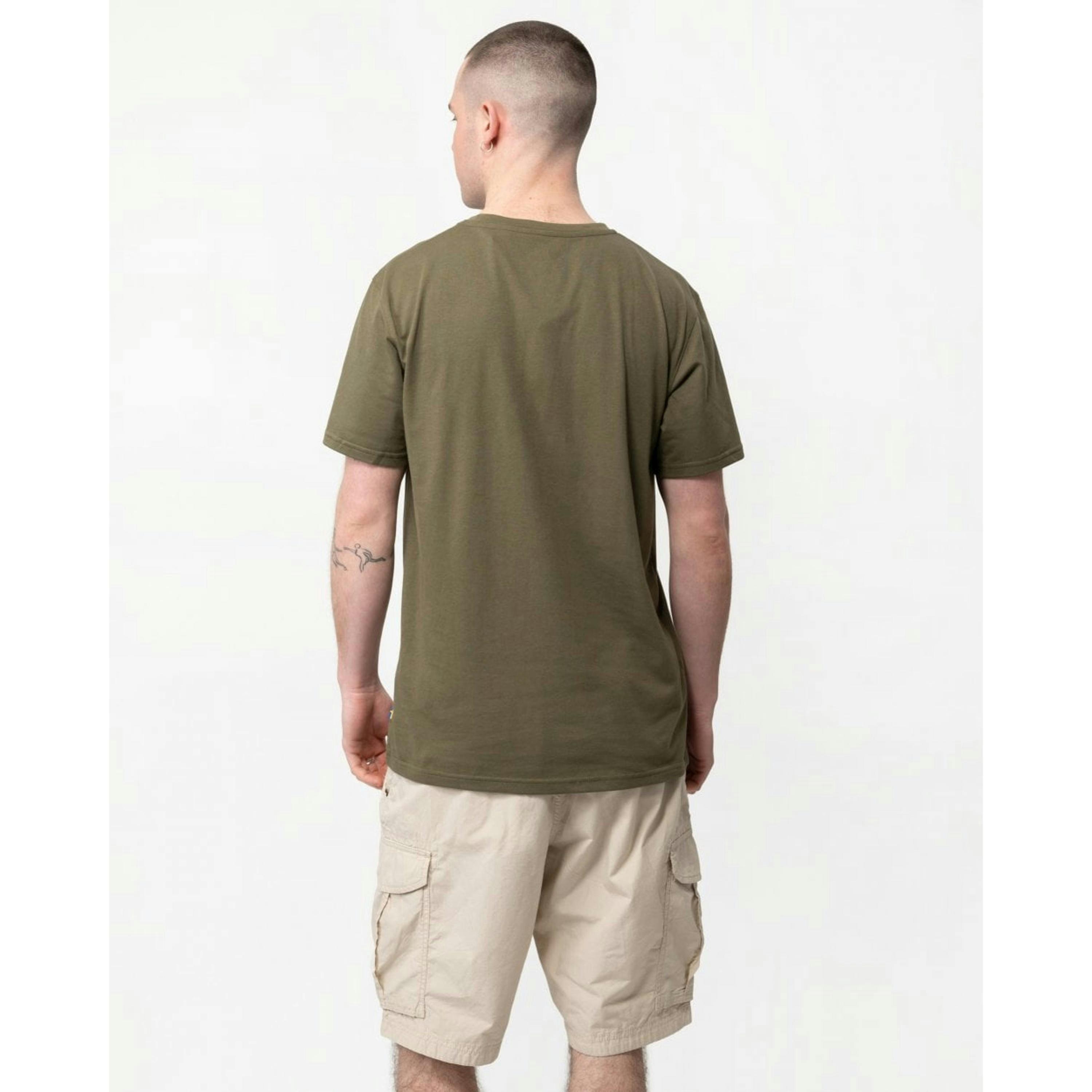 Fjallraven Logo T-Shirt  in Green , view 2 of 4