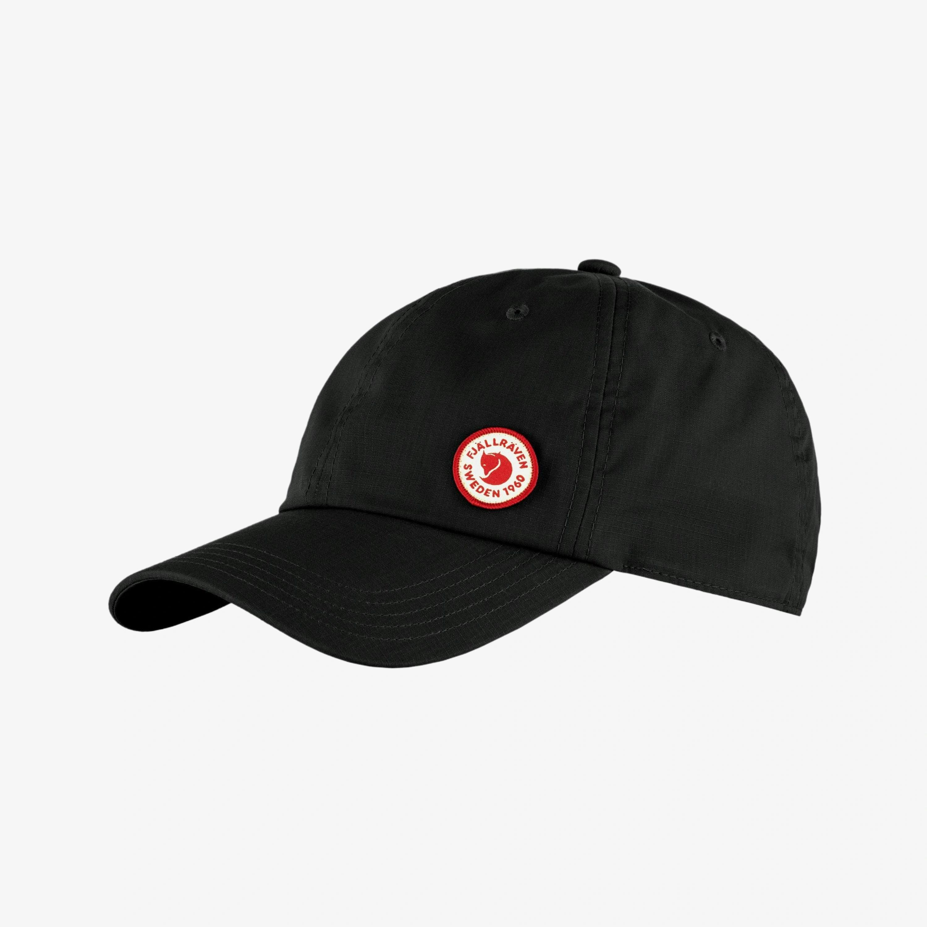 Fjallraven Logo Caps  in Black , view 1 of 2