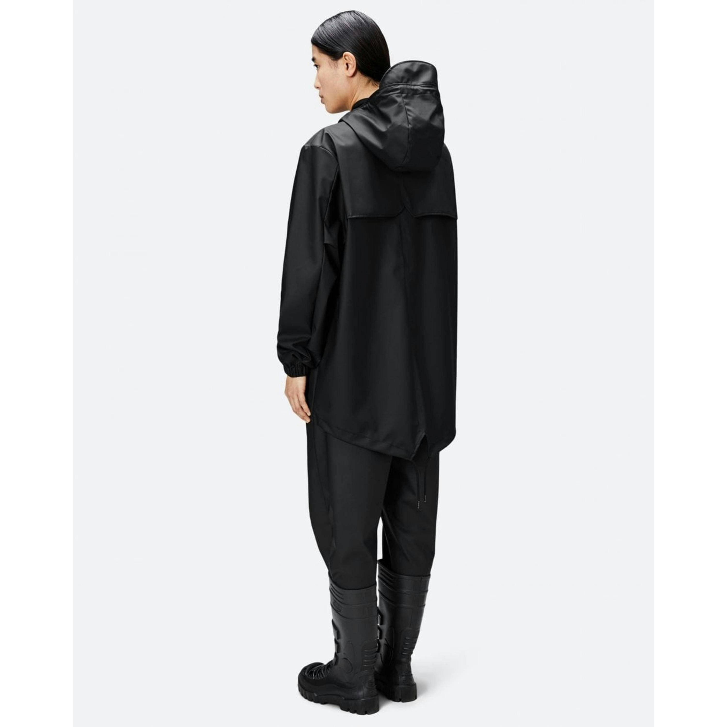 Rains Raincoat  in Black , view 2 of 6