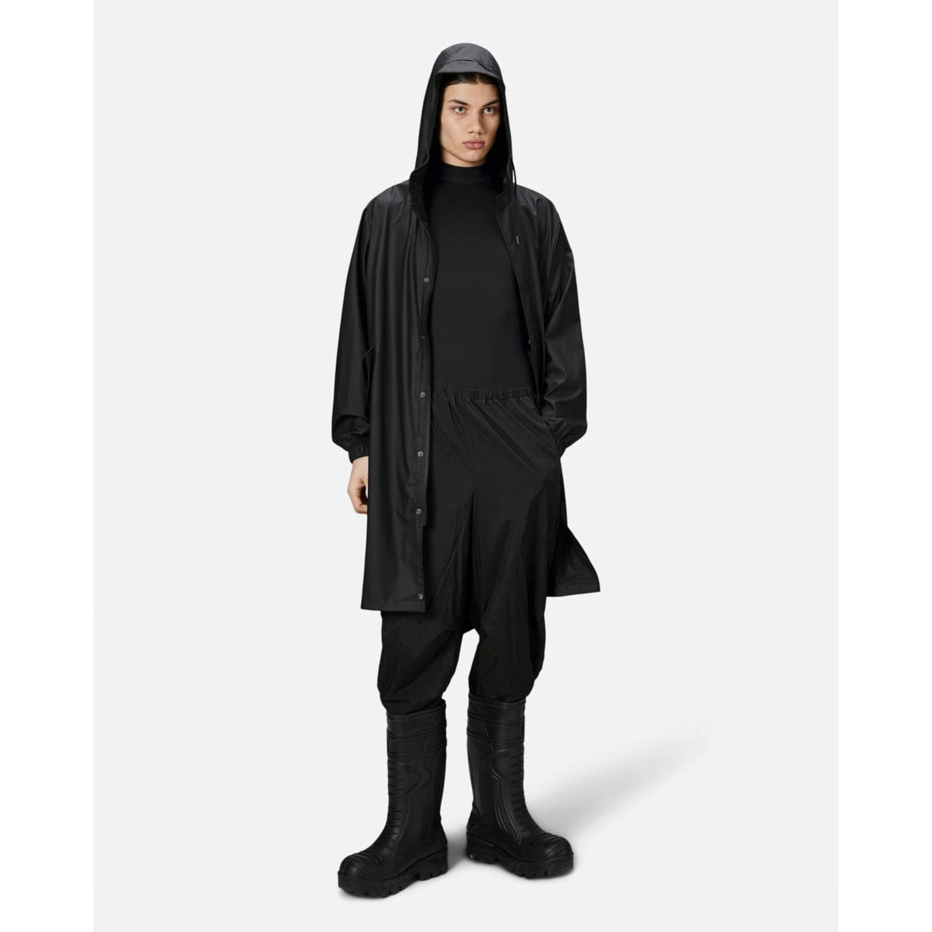 Rains Parka  in Black , view 5 of 6