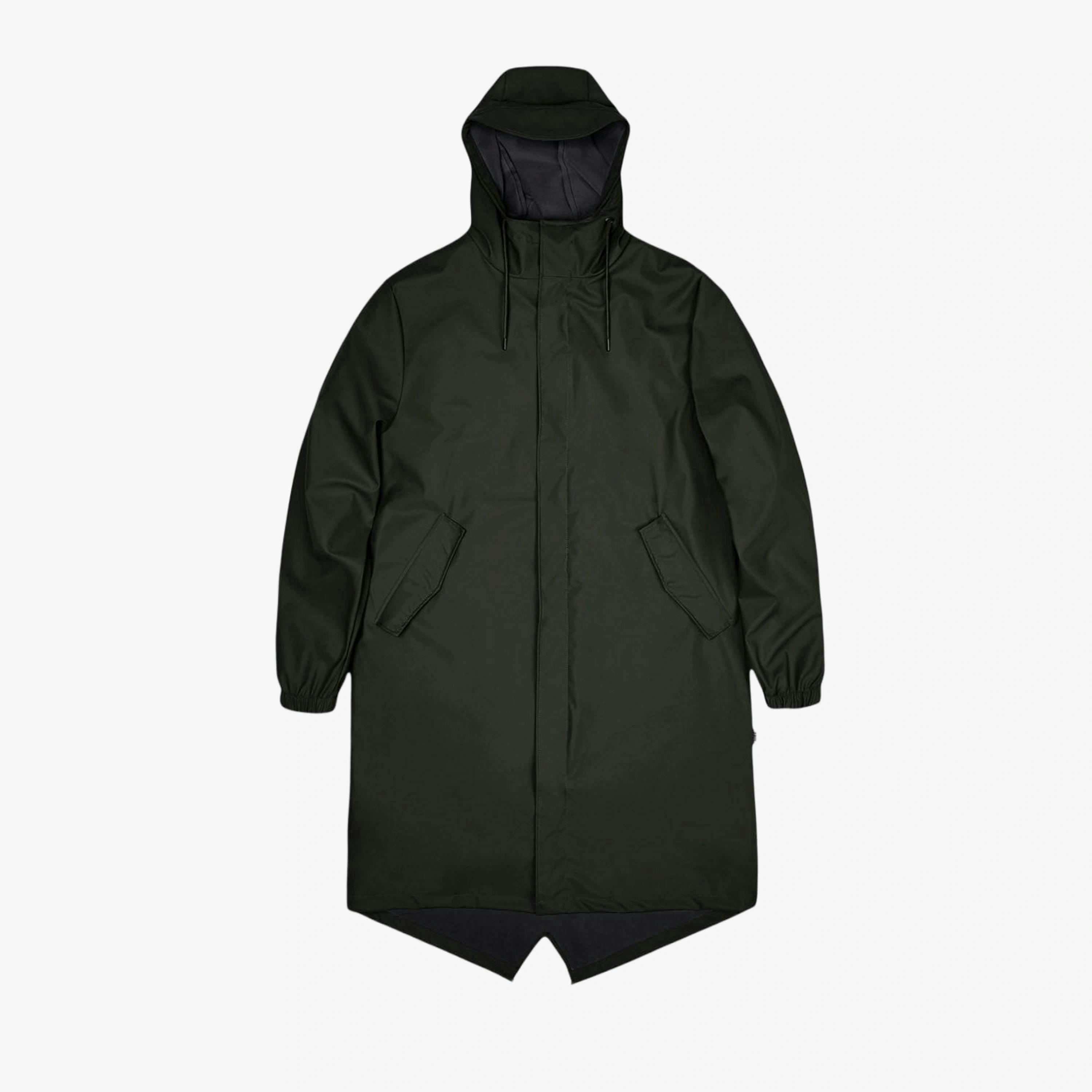 Rains Parka  in Grey , view 3 of 6