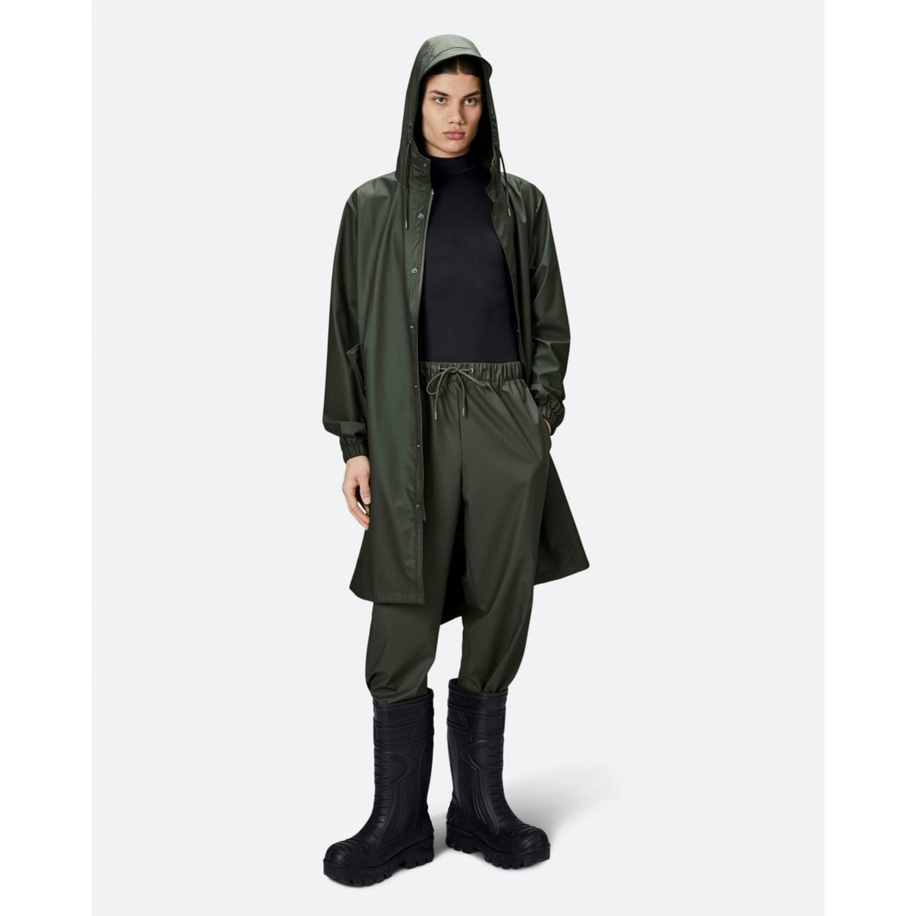 Rains Parka  in Grey , view 4 of 6