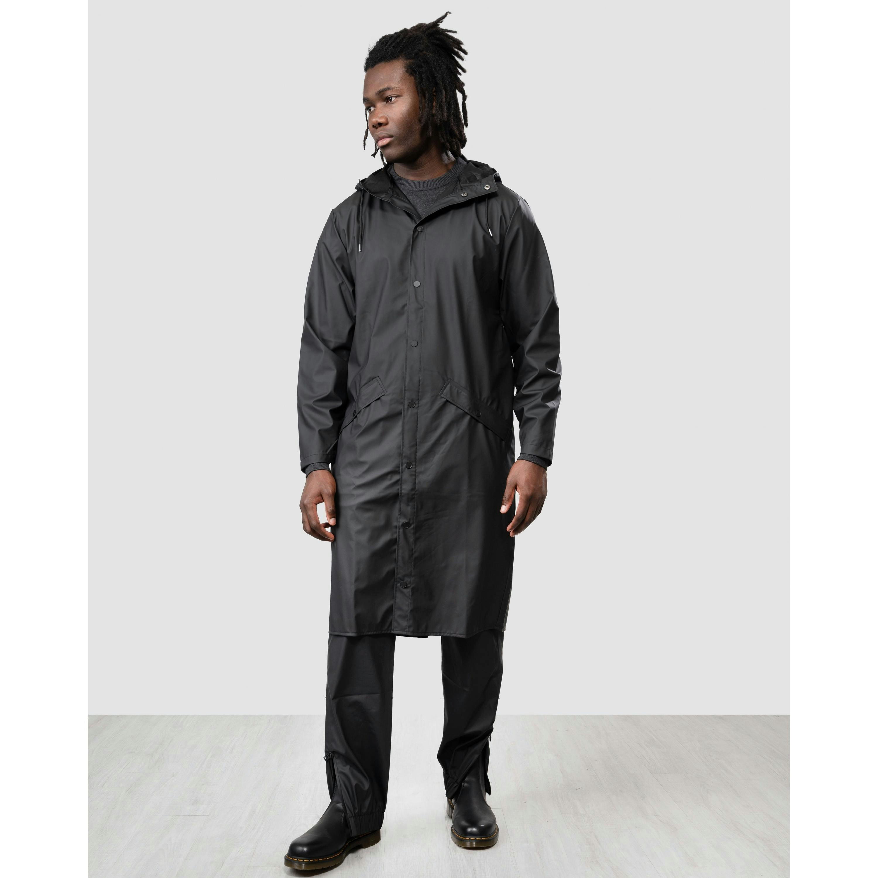 Rains Jackets  in Black , view 3 of 5