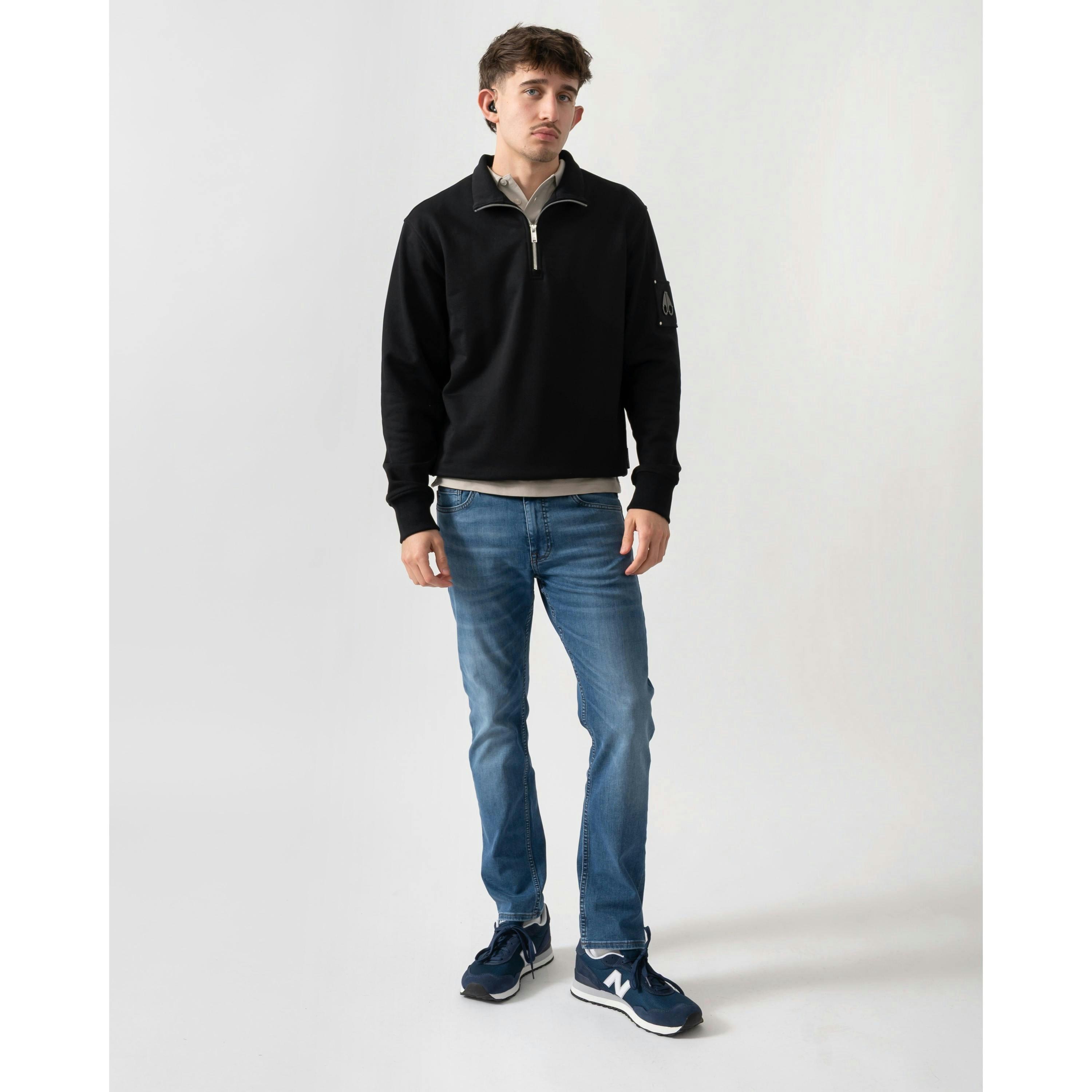 Moose Knuckles Sweatshirt  in Black , view 4 of 5