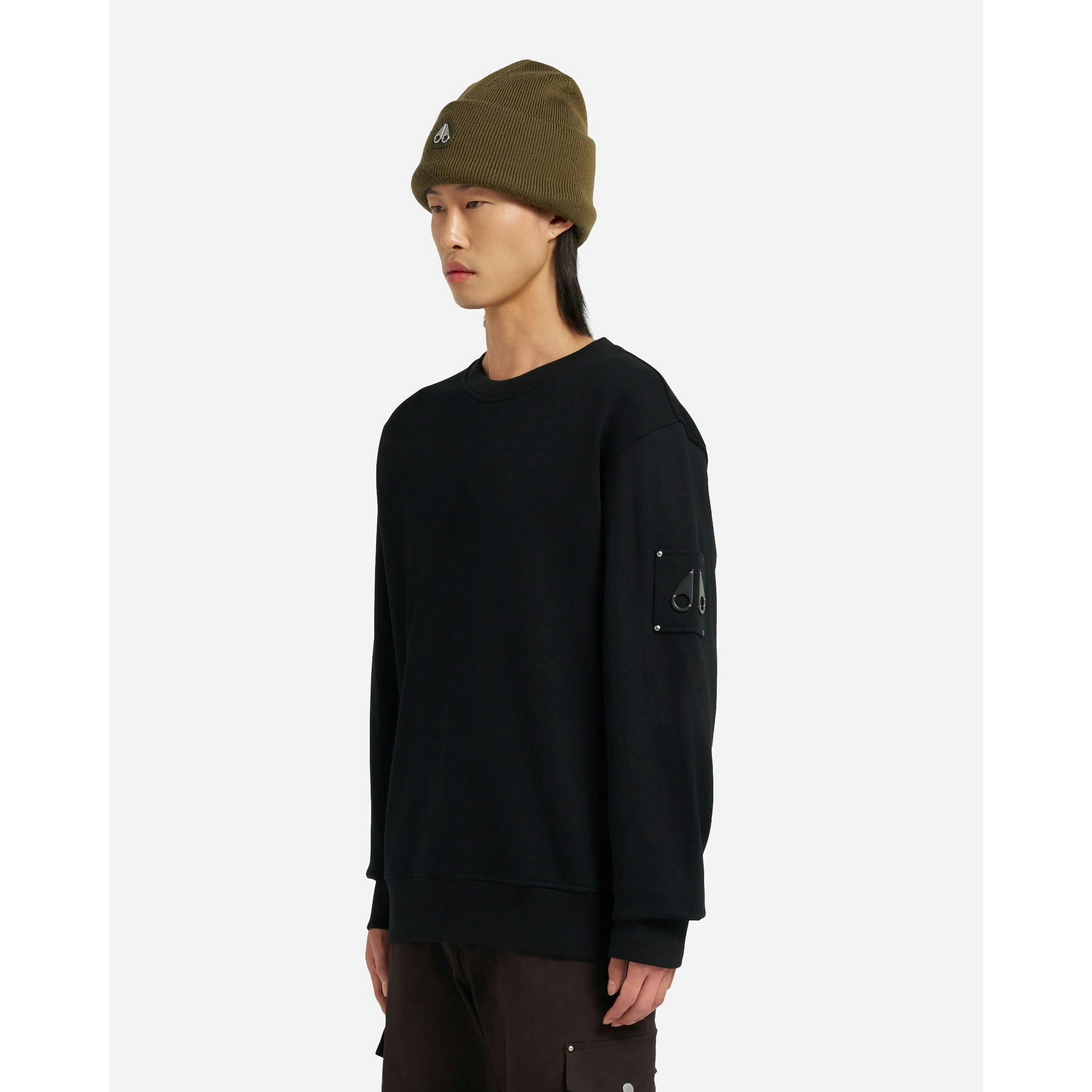 Moose Knuckles Sweatshirt  in Black , view 3 of 4