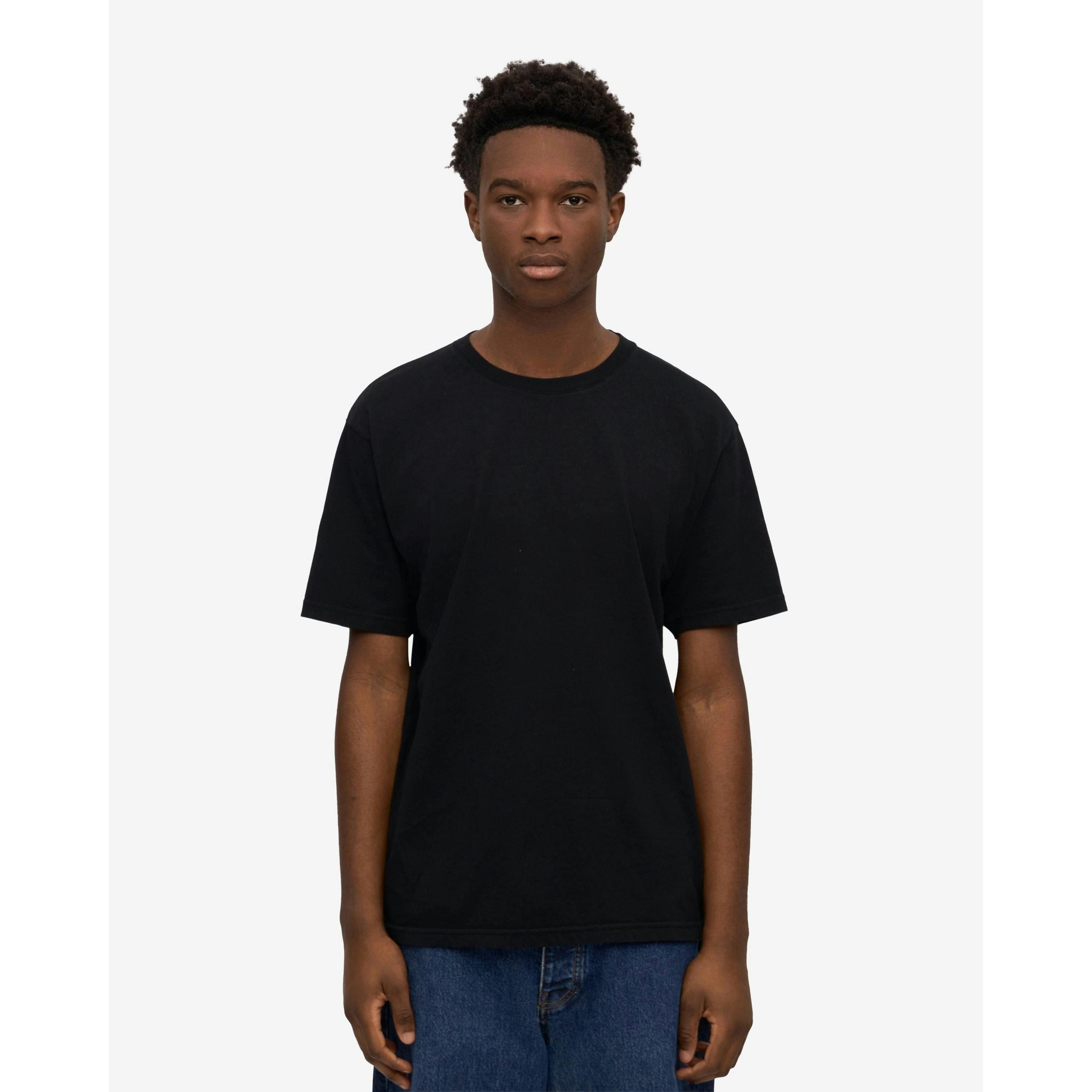 Colourful Standard T-Shirt  in Black , view 1 of 5