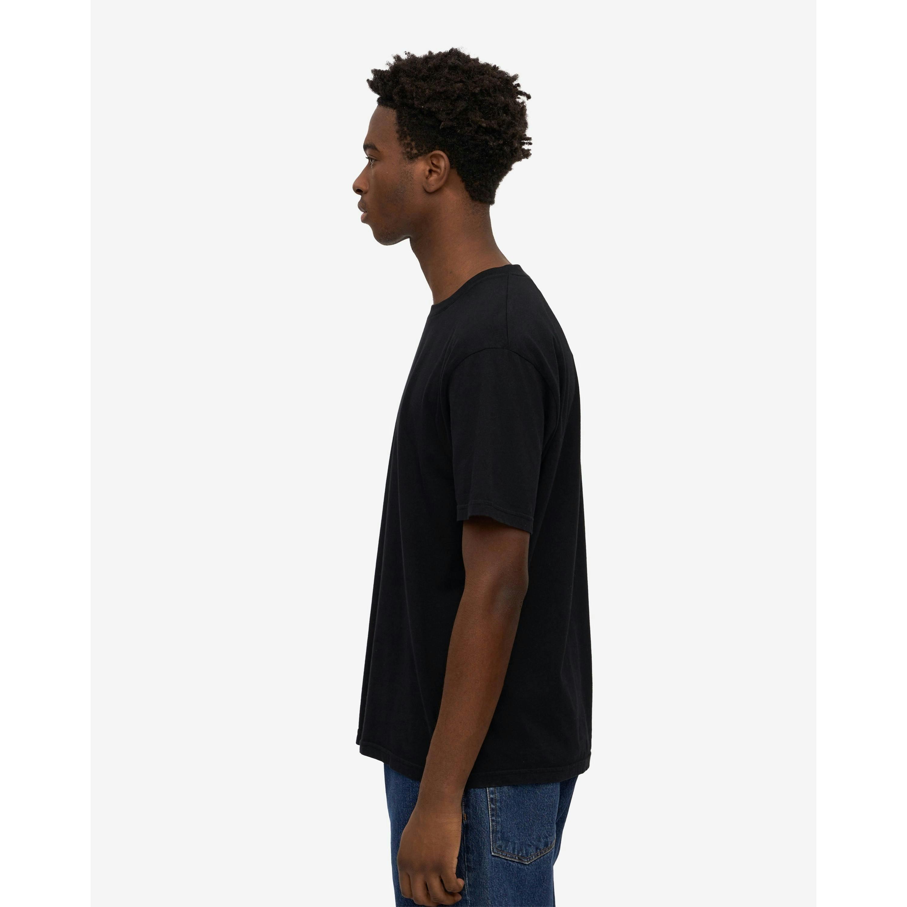 Colourful Standard T-Shirt  in Black , view 3 of 5