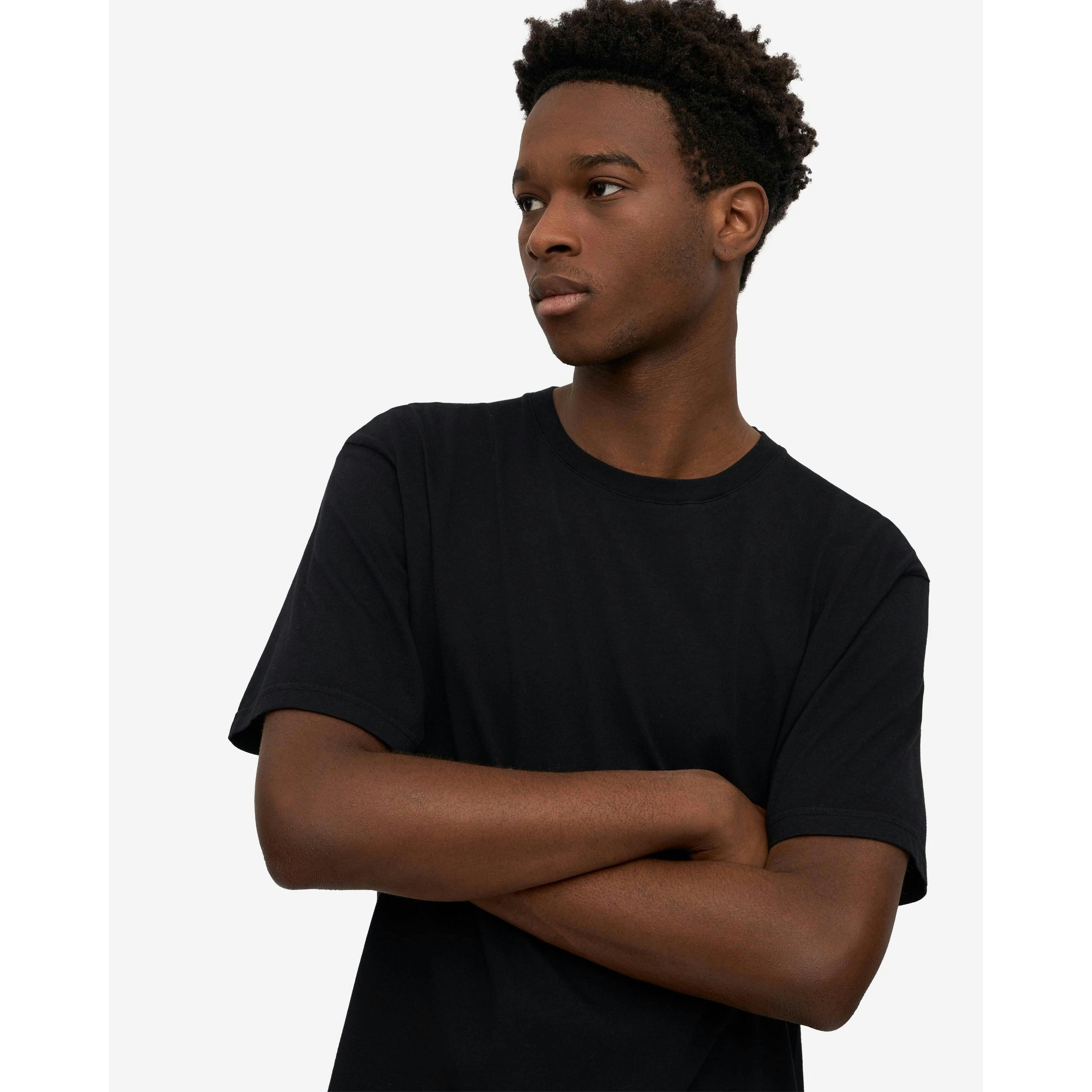 Colourful Standard T-Shirt  in Black , view 4 of 5