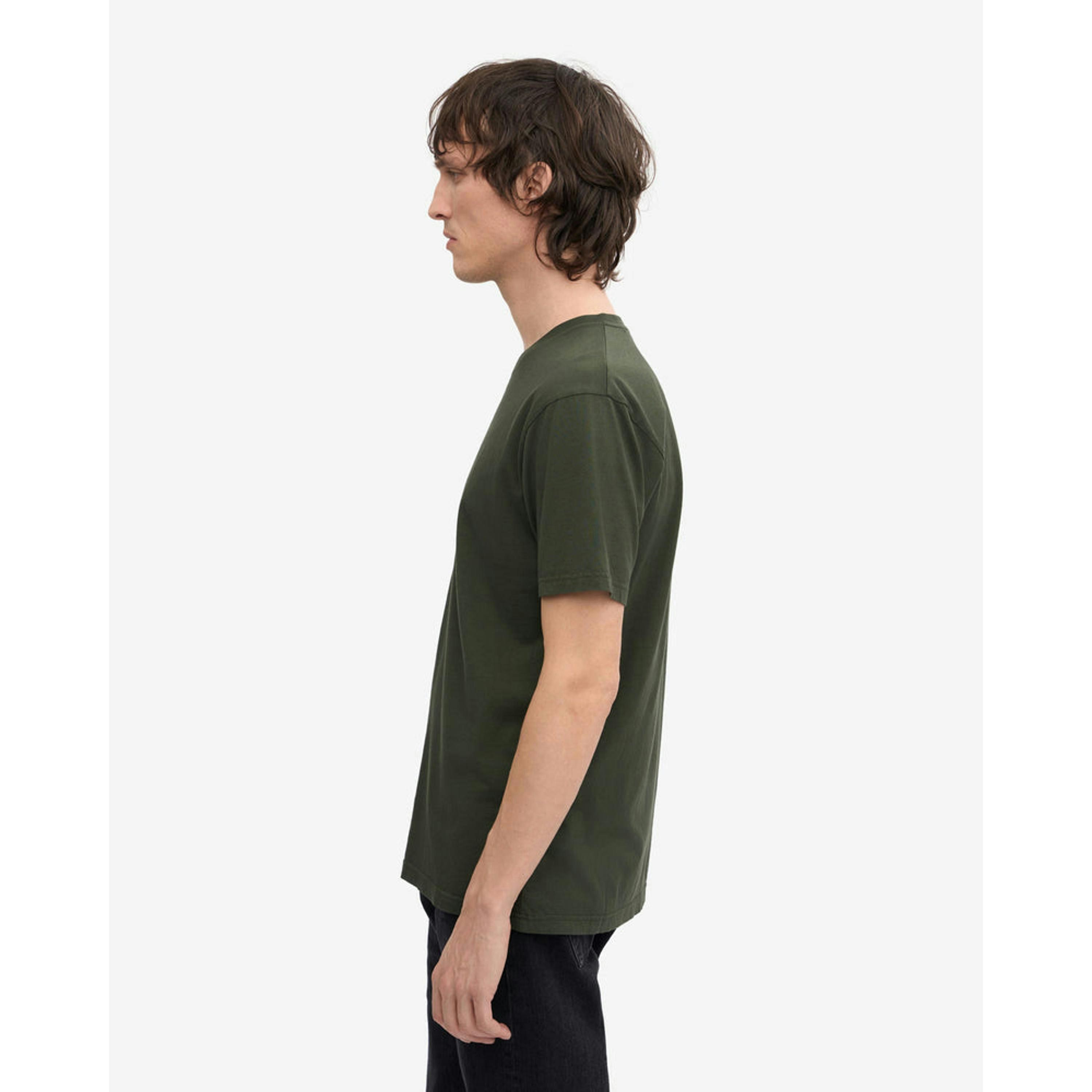 Colourful Standard T-Shirt  in Green , view 3 of 5