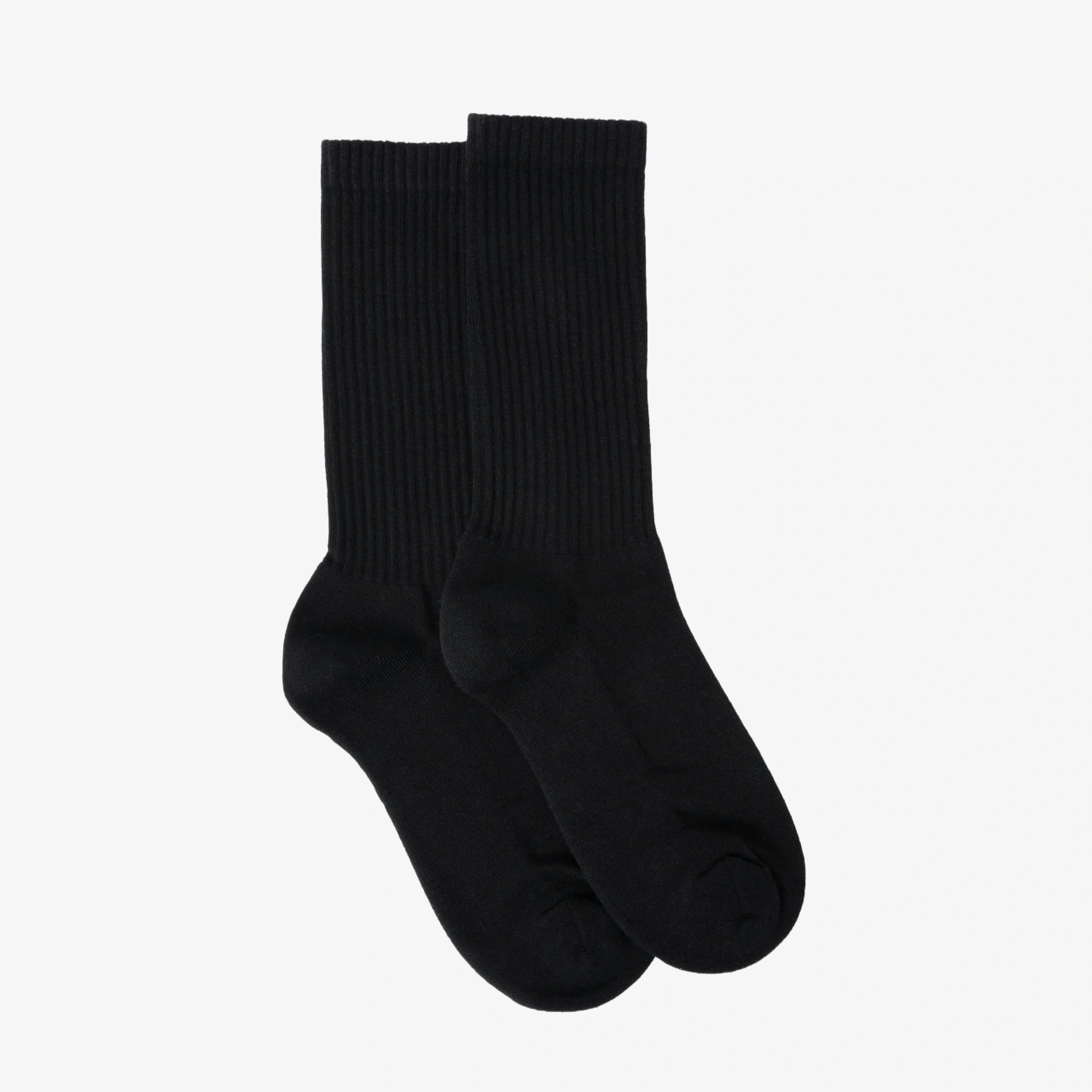 Colourful Standard Socks  in Black , view 2 of 3