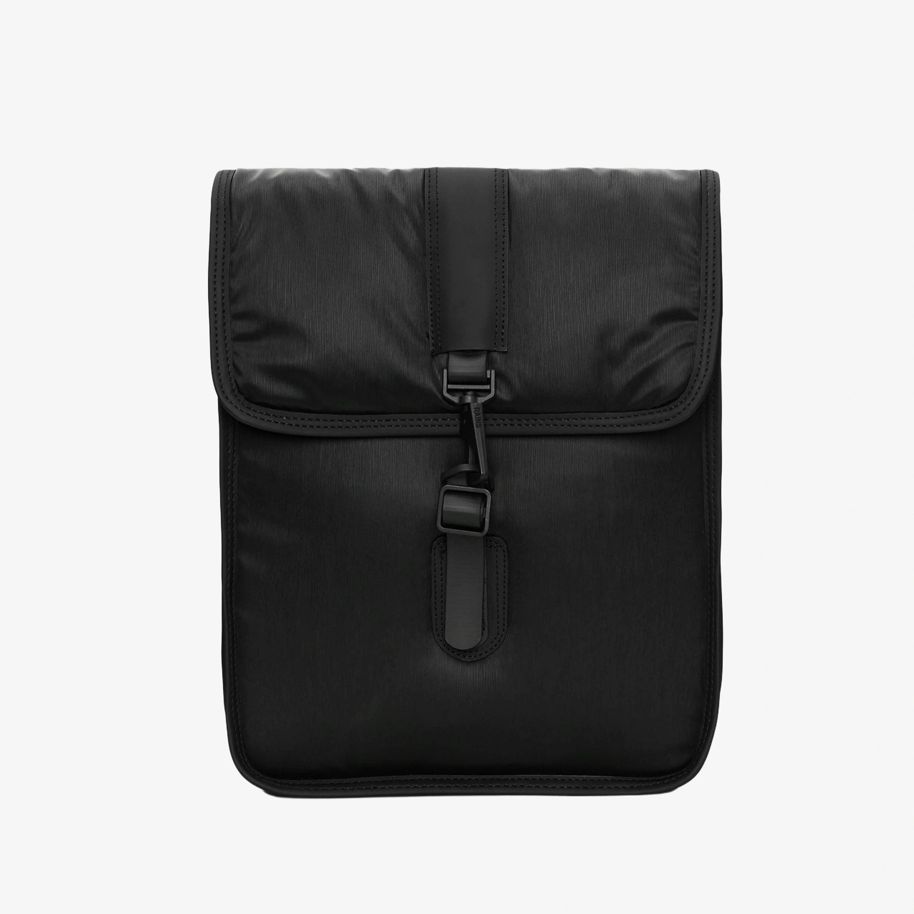 Rains Puffed Backpack  in Black , view 1 of 4