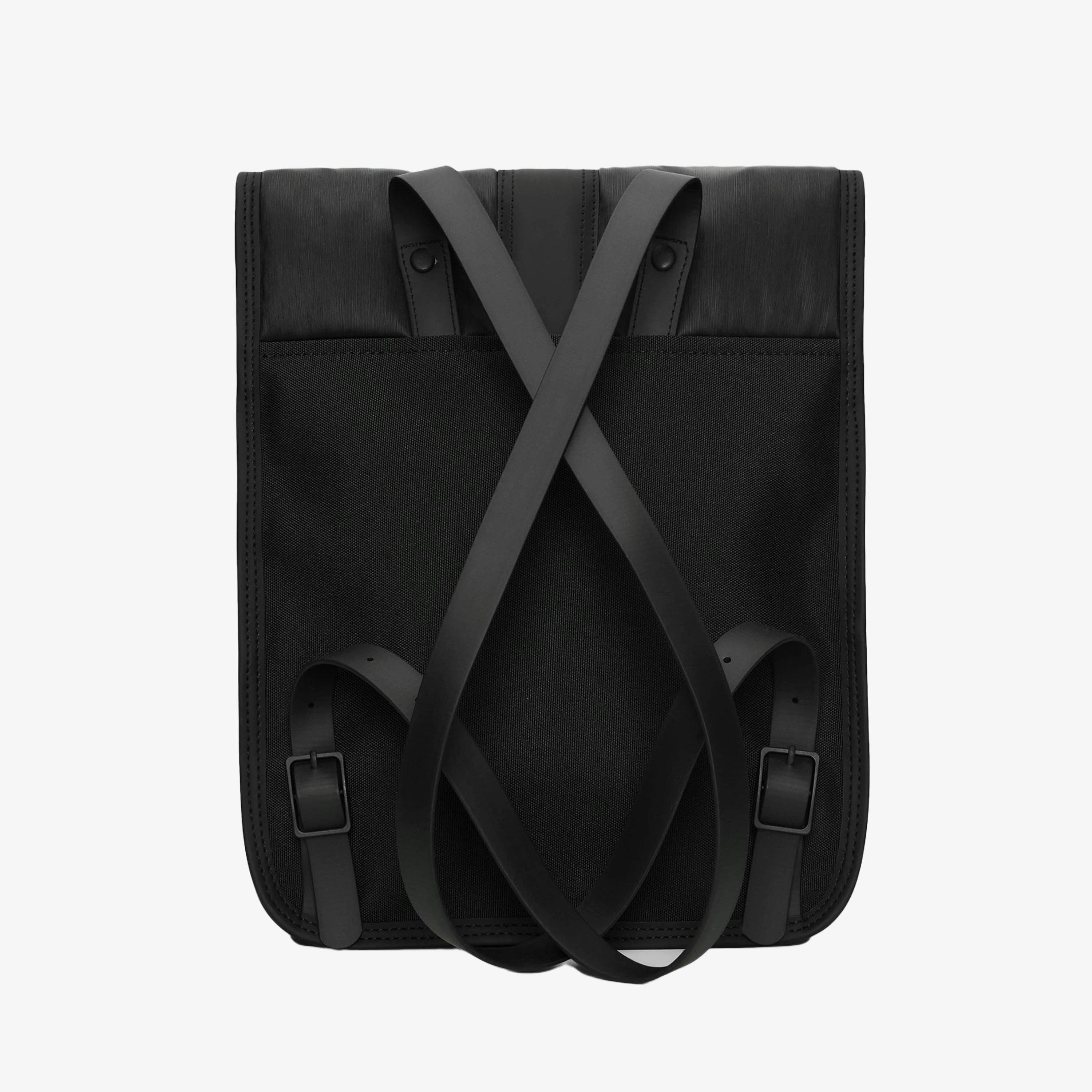 Rains Puffed Backpack in Black | Clarks UK