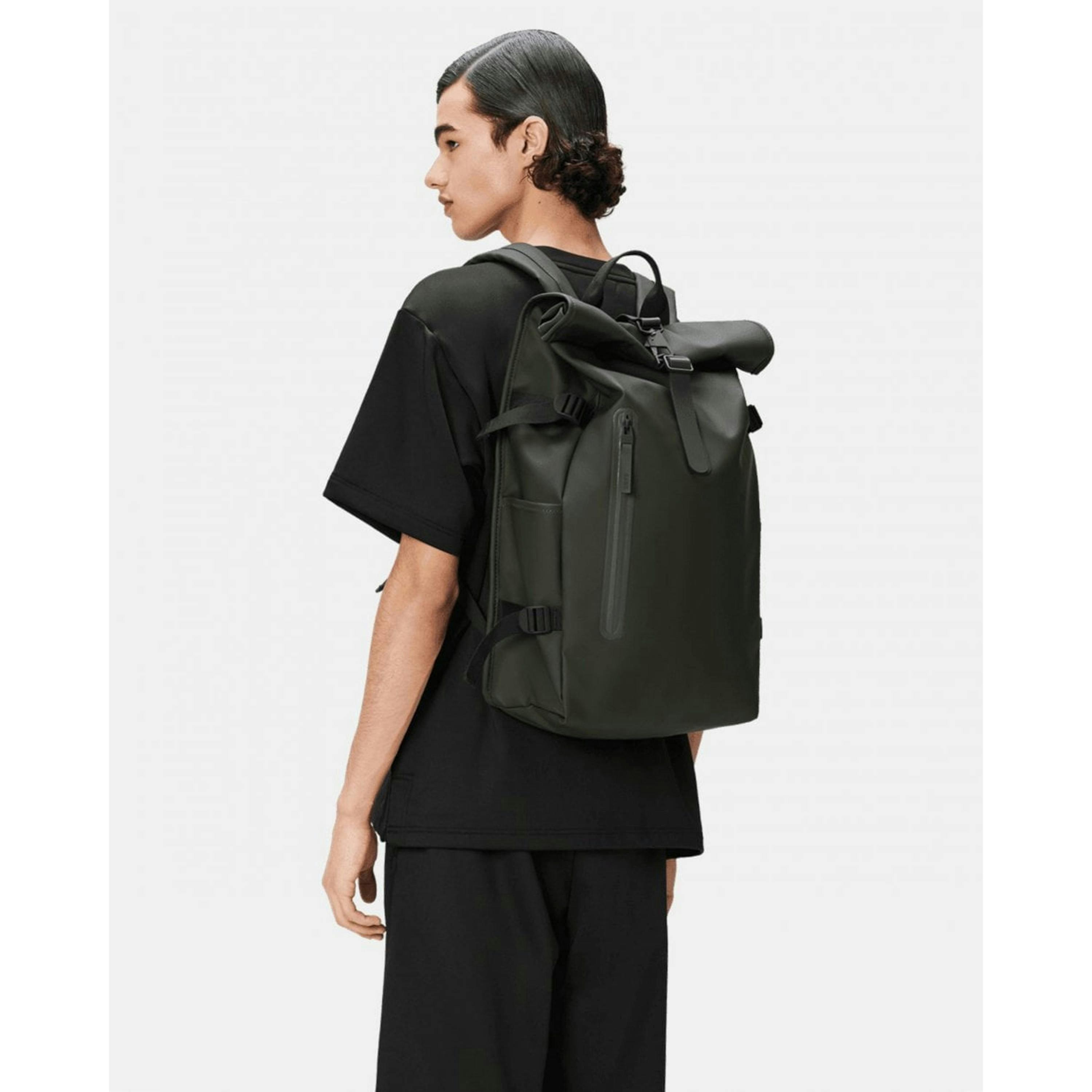 Rains Backpack  in Grey , view 5 of 5