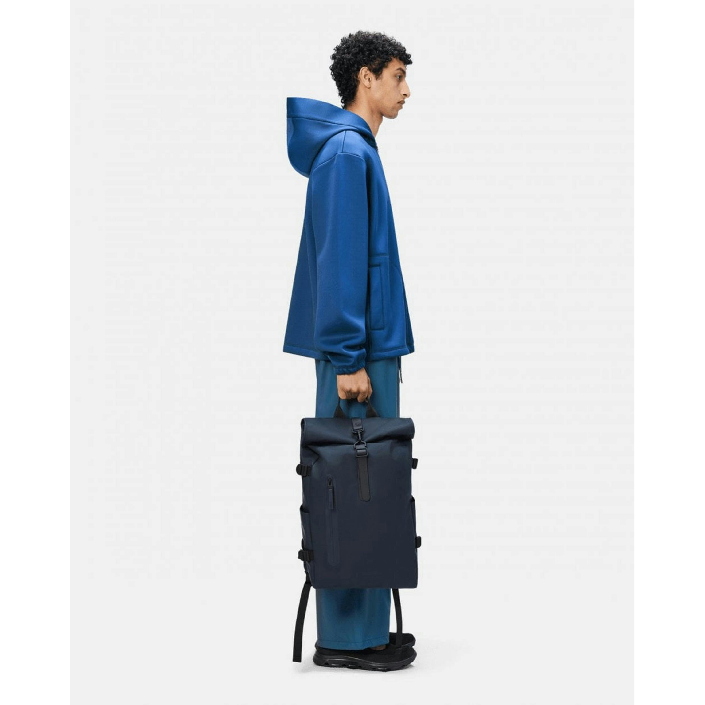 Rains Backpack in Grey | Clarks UK.