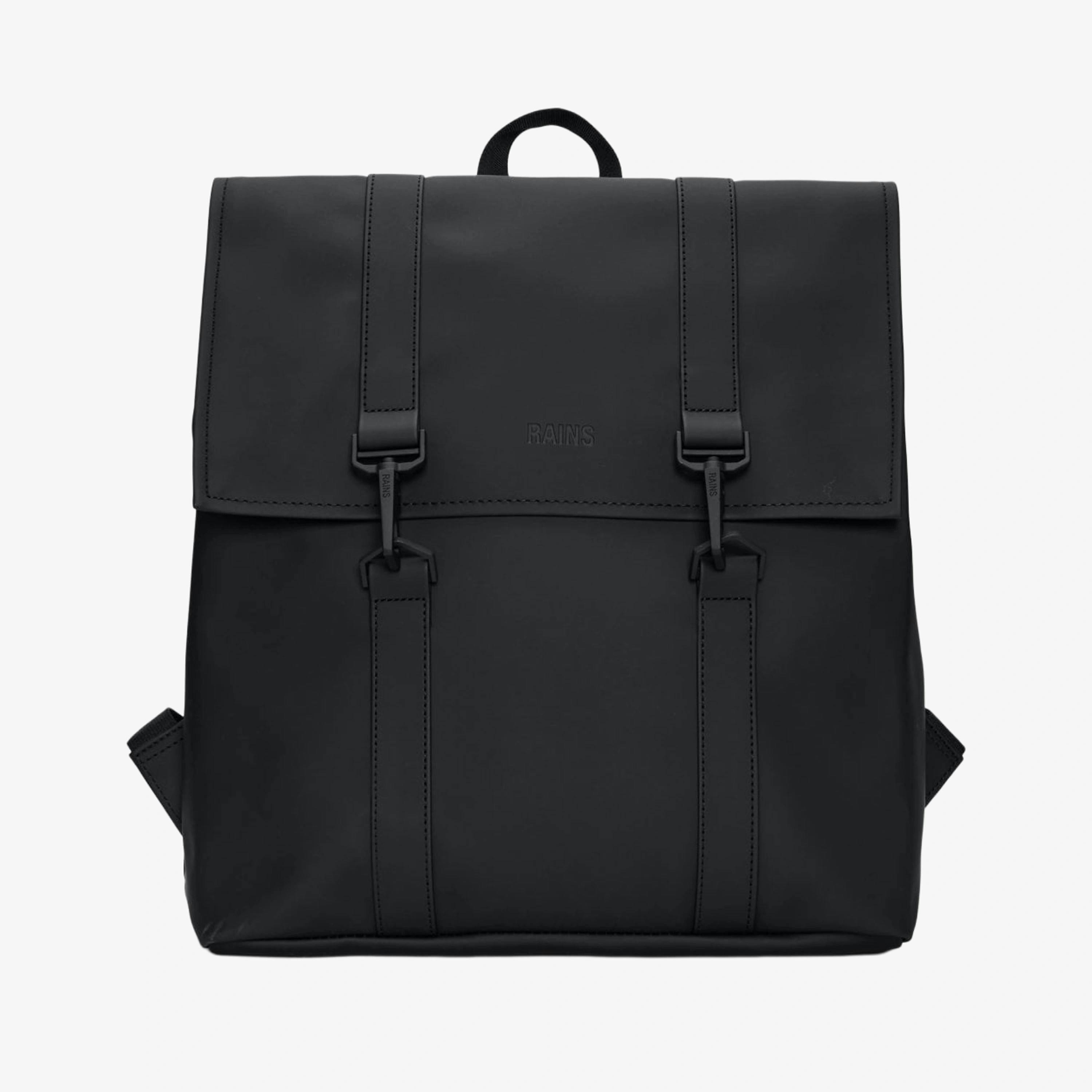 Rains Backpack  in Black , view 1 of 2