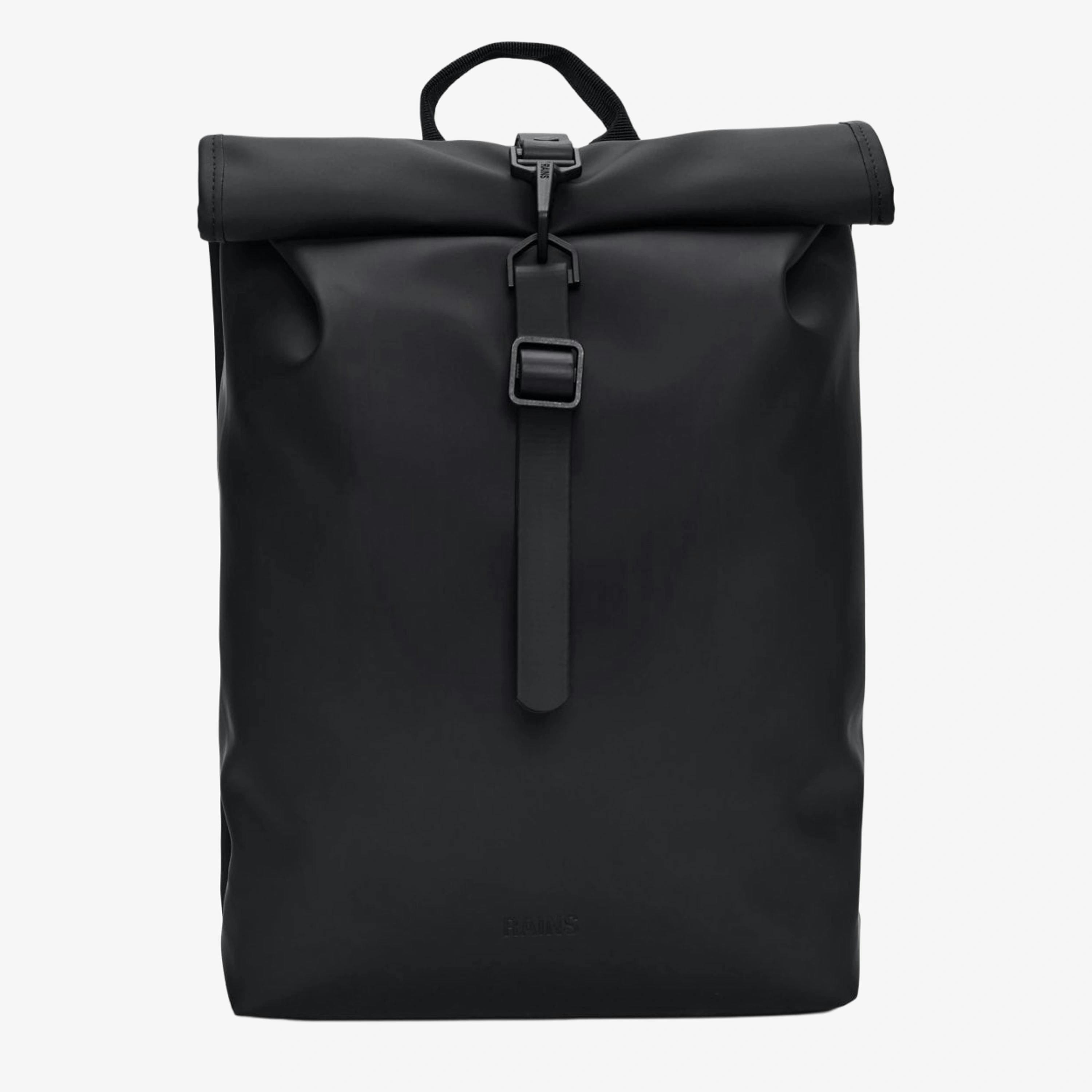 Rains Backpack  in Black , view 1 of 2