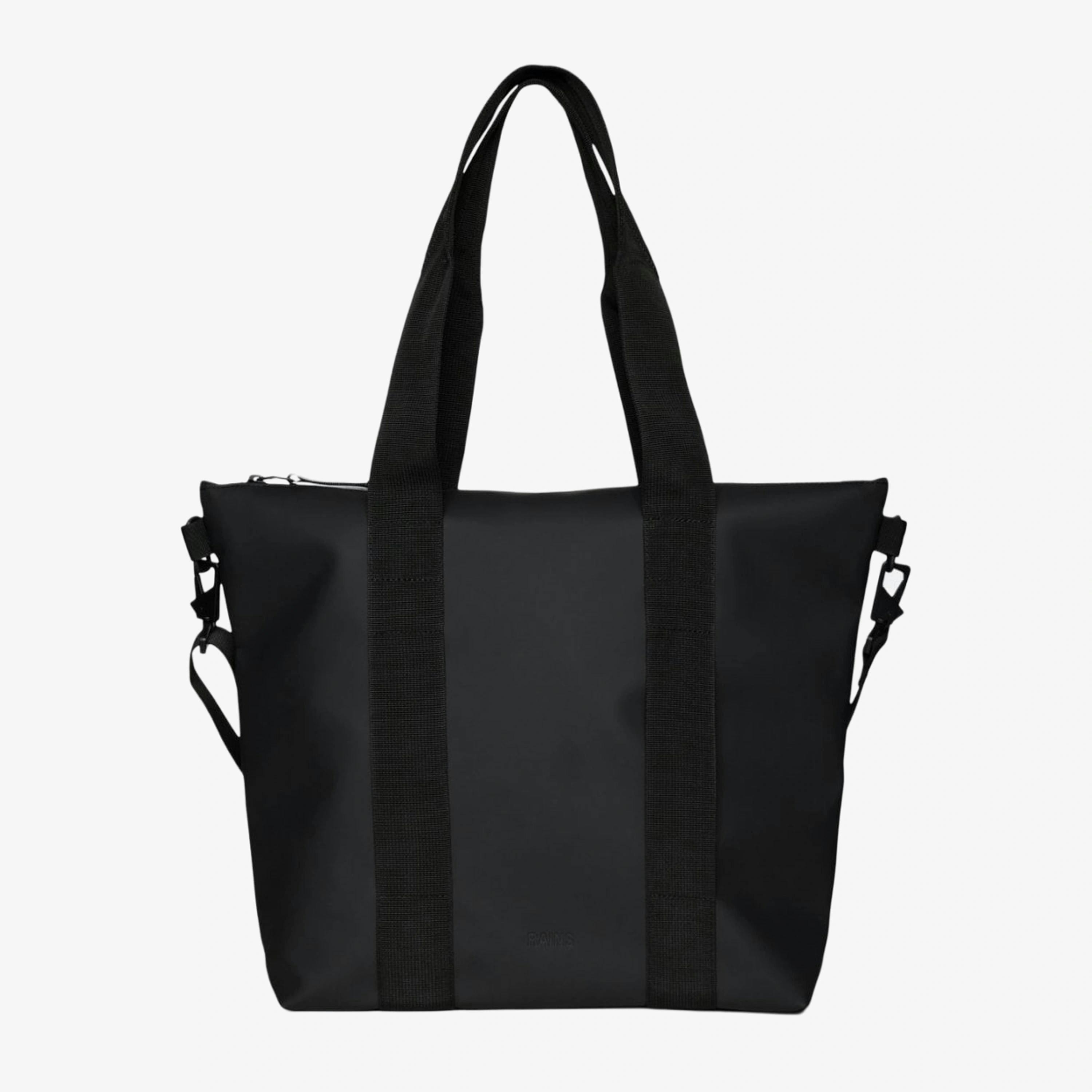 Rains Tote Bag  in Black , view 1 of 2