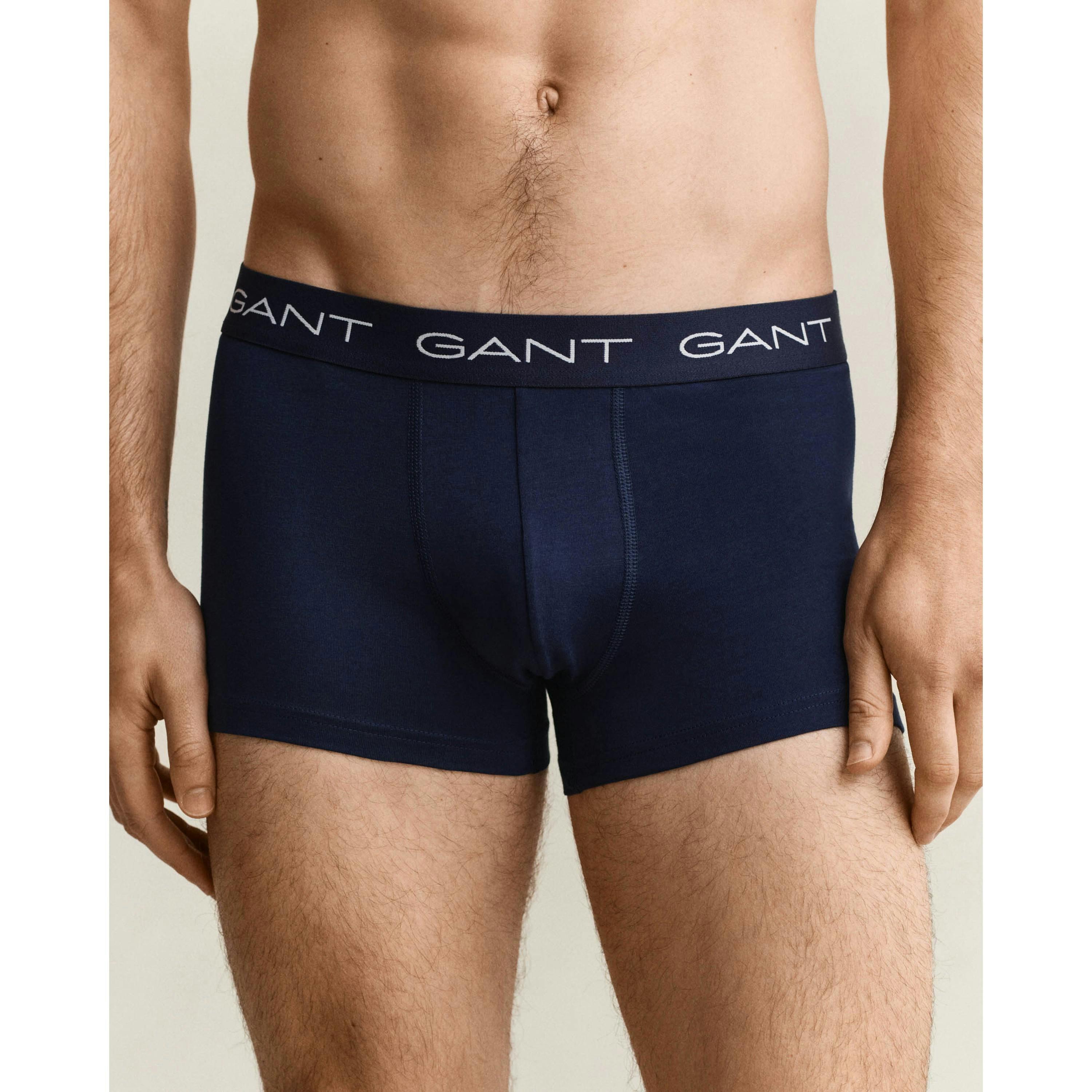 GANT Multi Coloured Waistbands Trunks  in Navy , view 1 of 4