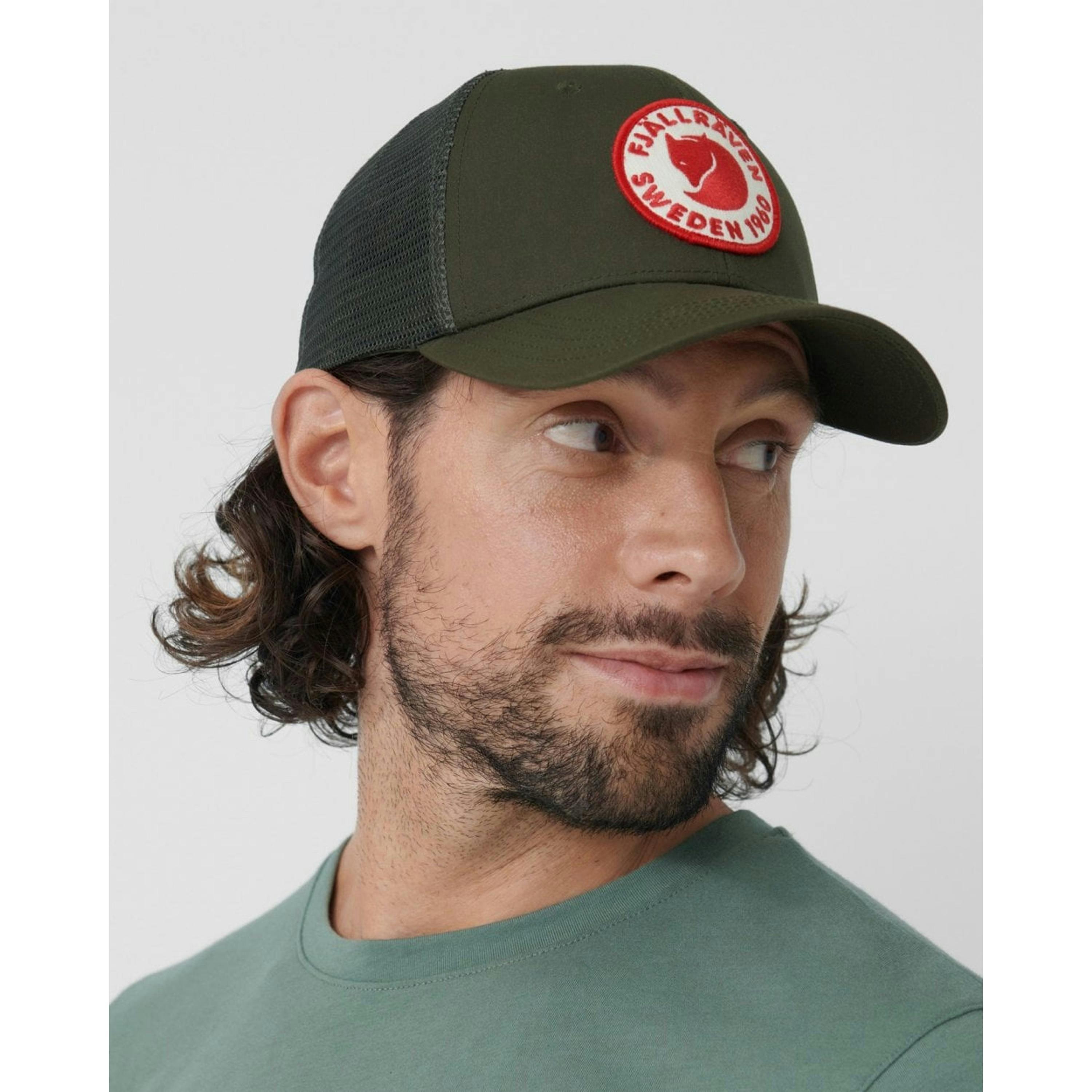Fjallraven Logo Caps  in Grey , view 2 of 4